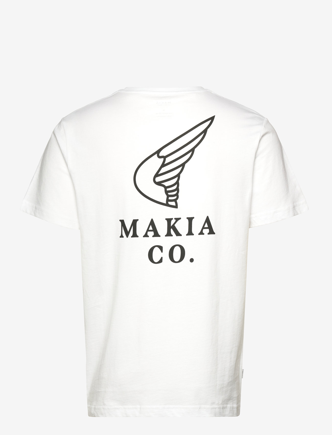 Makia - Airborne T-Shirt - t-shirts - white - 1