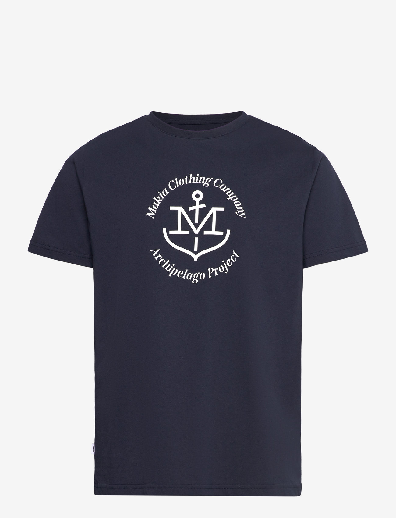 Makia - A-Project T-Shirt - t-shirts - dark navy - 0