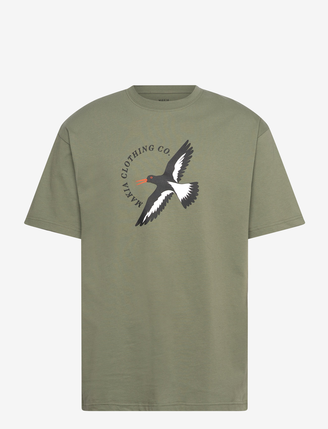 Makia - Wader T-Shirt - deep sage - 0
