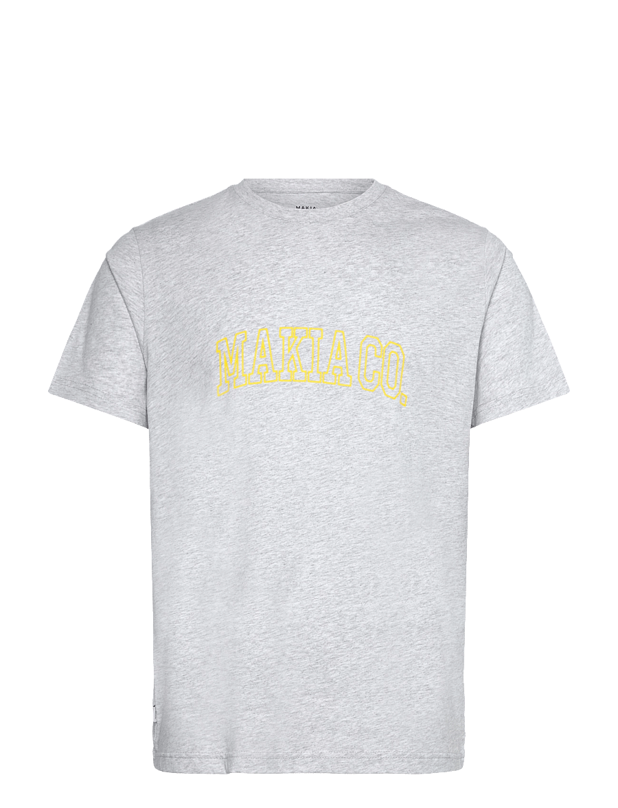 Makia - Northern T-Shirt - t-shirts à manches courtes - light grey - 0