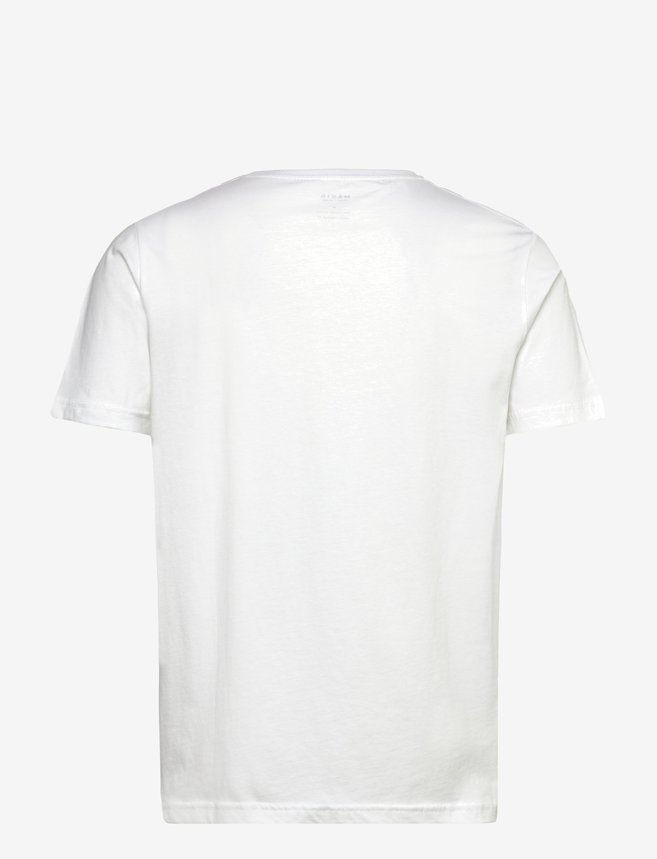 Makia - Northern T-Shirt - kortärmade t-shirts - white - 1