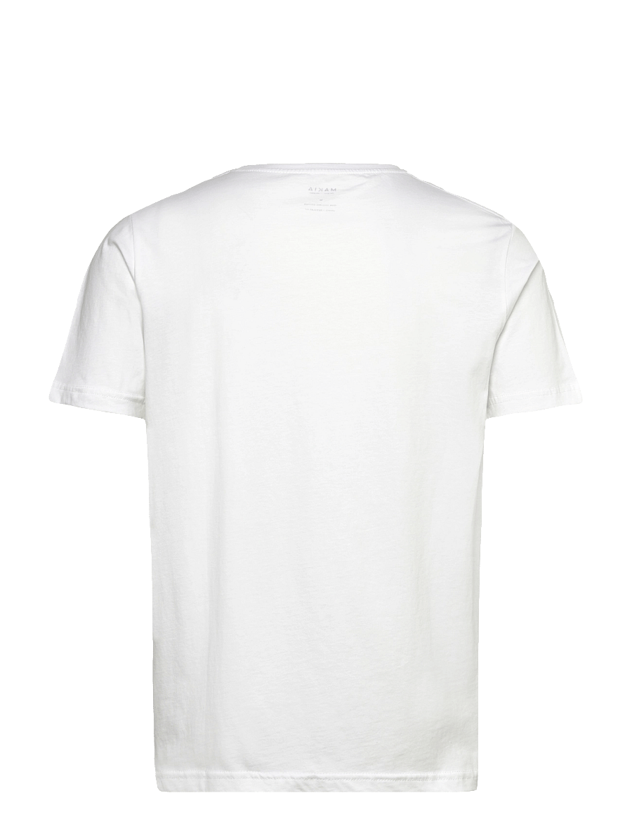 Makia - Northern T-Shirt - kortærmede t-shirts - white - 1