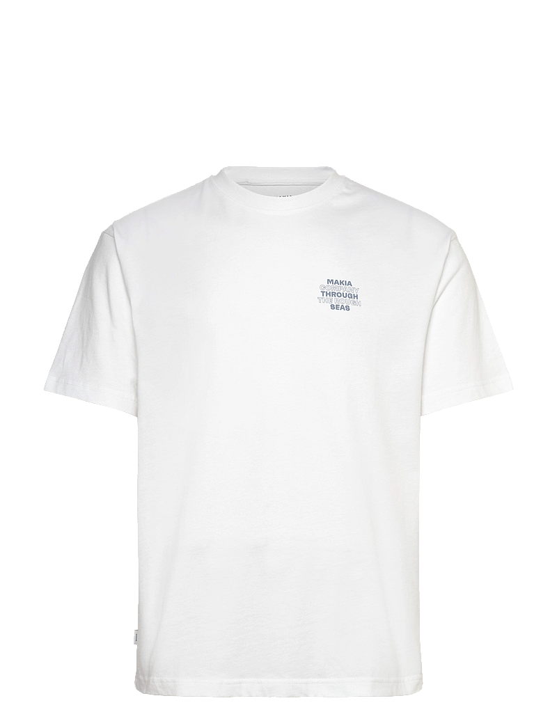 Makia - Aft T-Shirt - t-shirts - white - 0