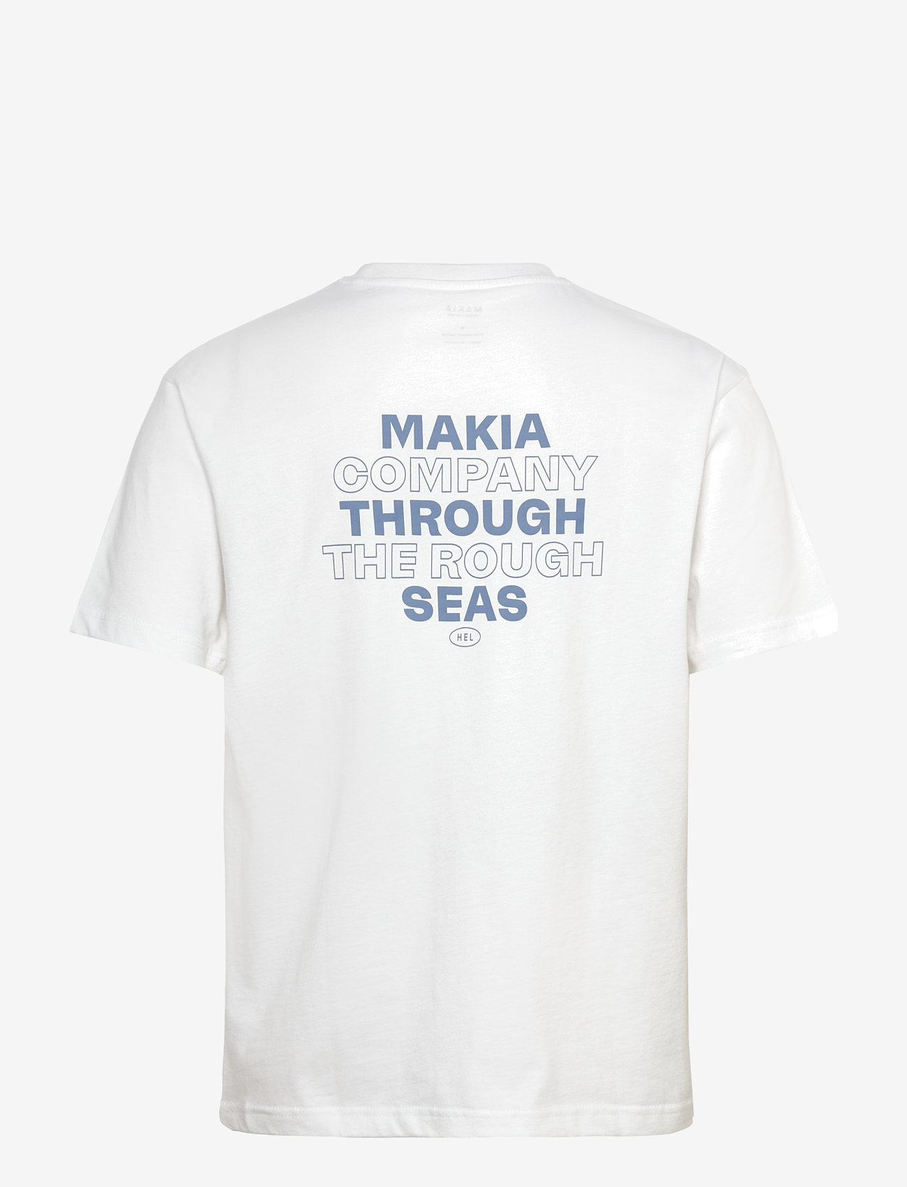 Makia - Aft T-Shirt - t-shirts - white - 1