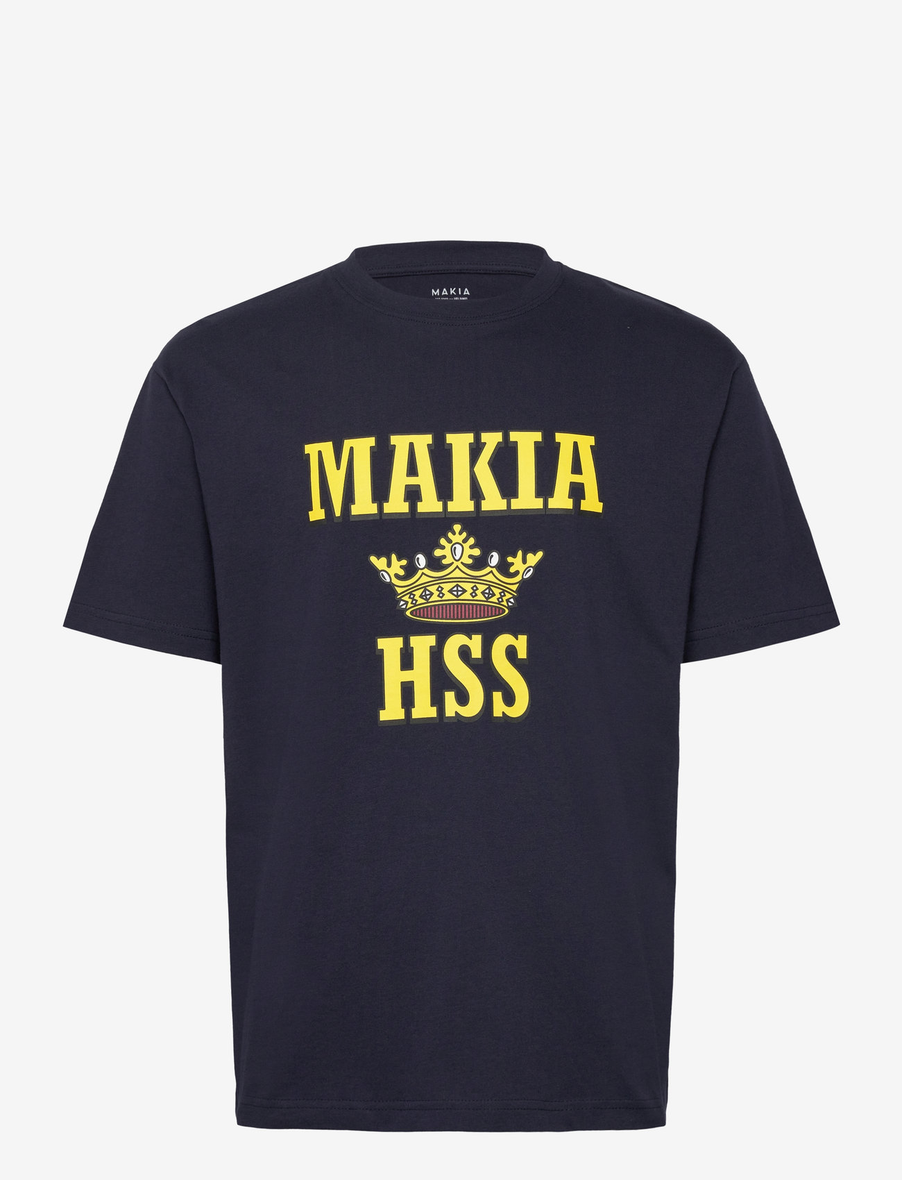 Makia - Andö T-Shirt - efterårstøj - dark navy - 0