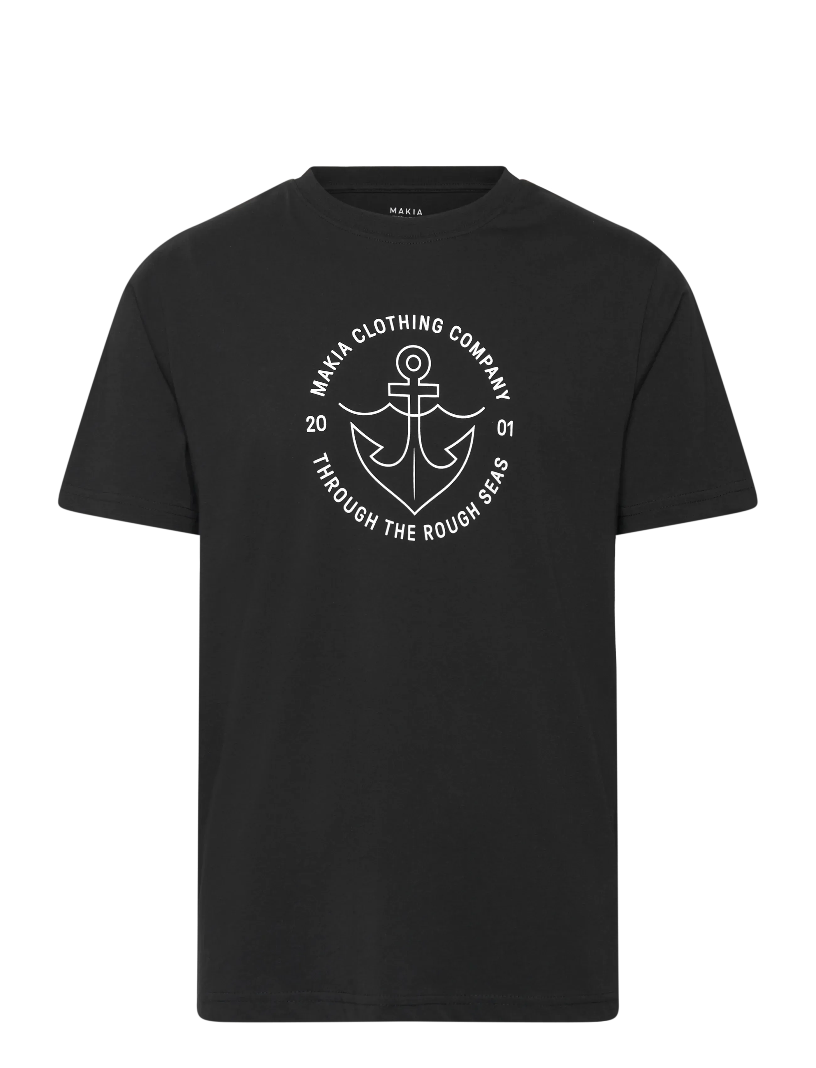 Makia Hook T-shirt - Clothing - BLACK / black