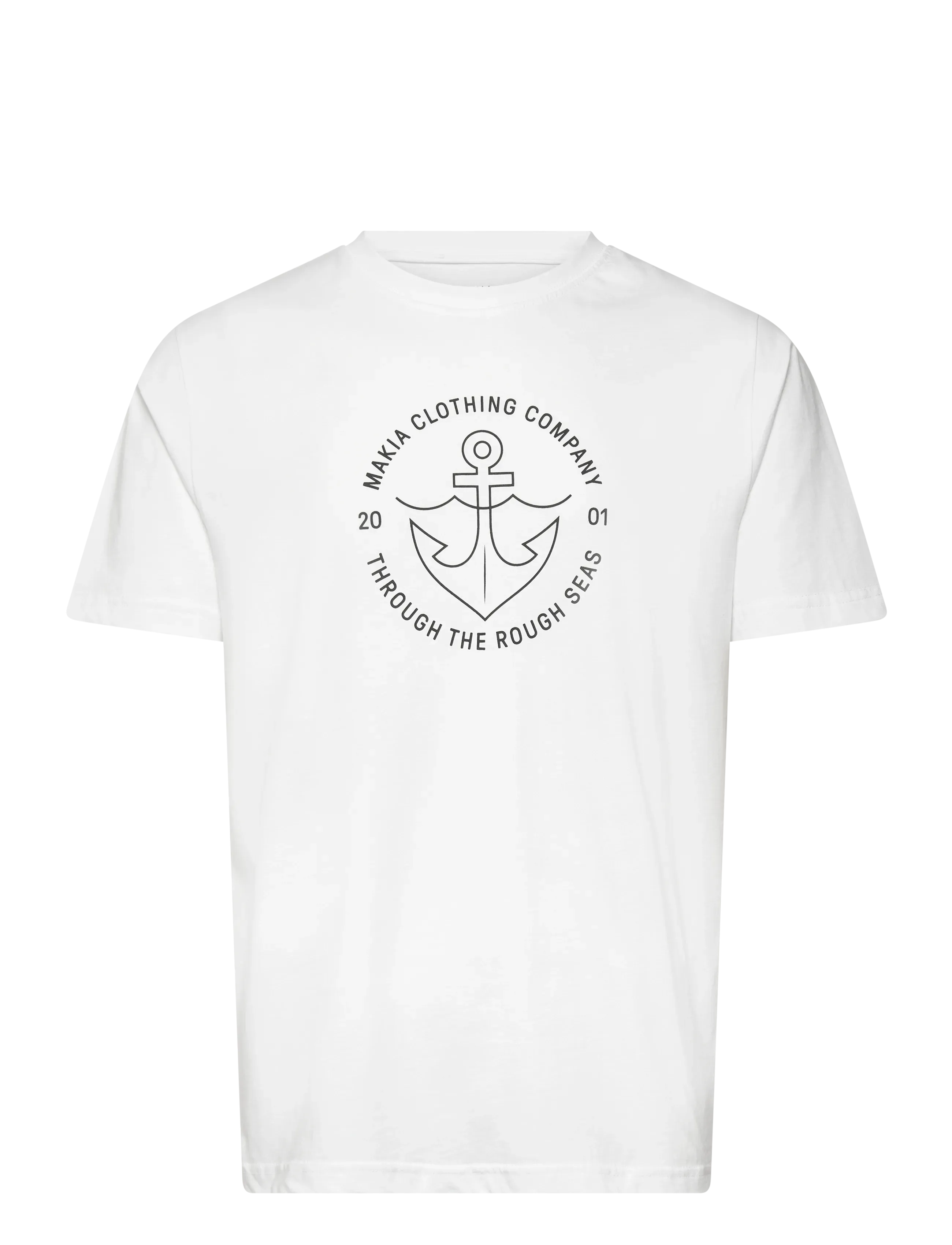 MAKIA Hook T-Shirt Weiß - XL - Herren