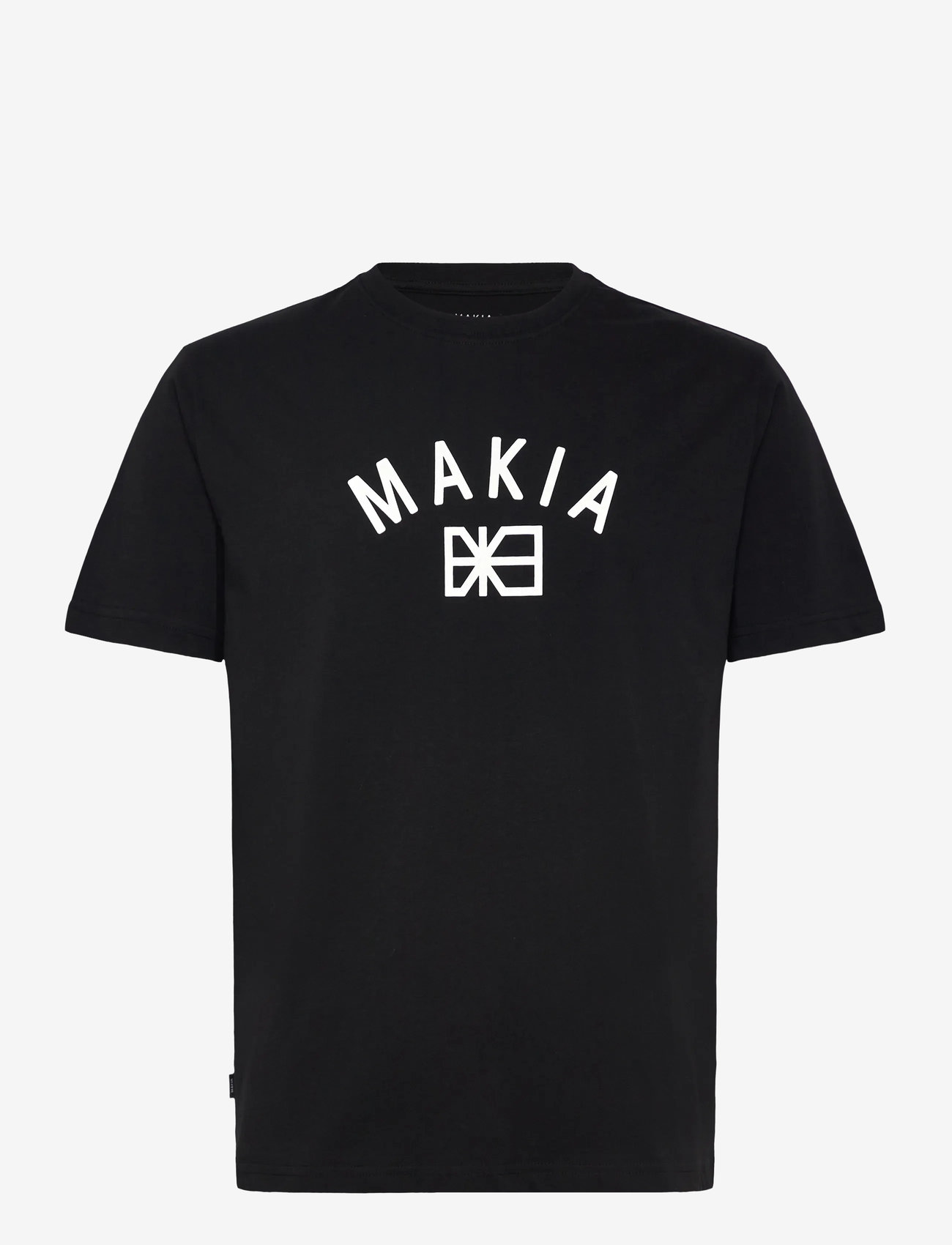 Makia - Port T-shirt - krótki rękaw - black - 0
