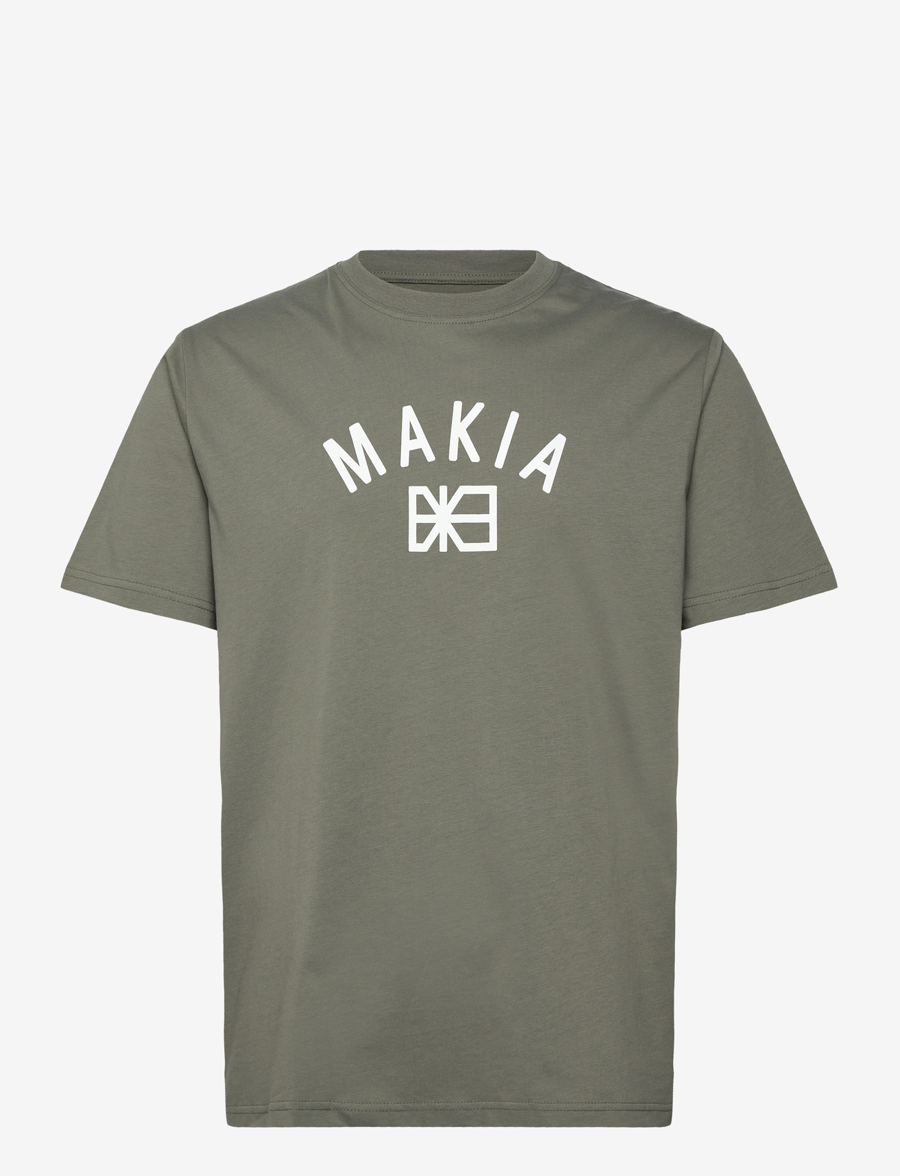 Makia - Port T-shirt - kortærmede t-shirts - thyme - 1