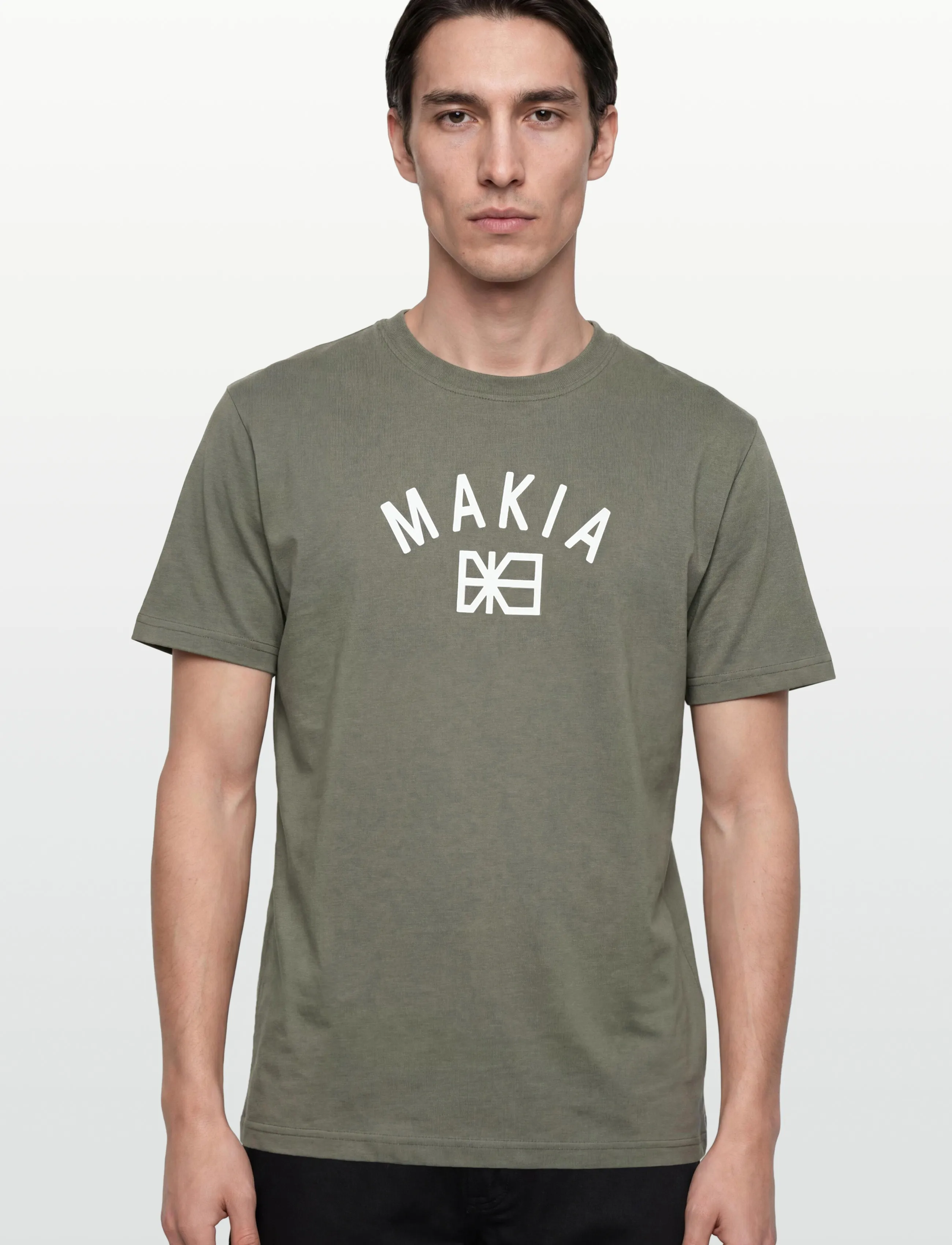 Makia - Port T-shirt - laveste priser - thyme - 3