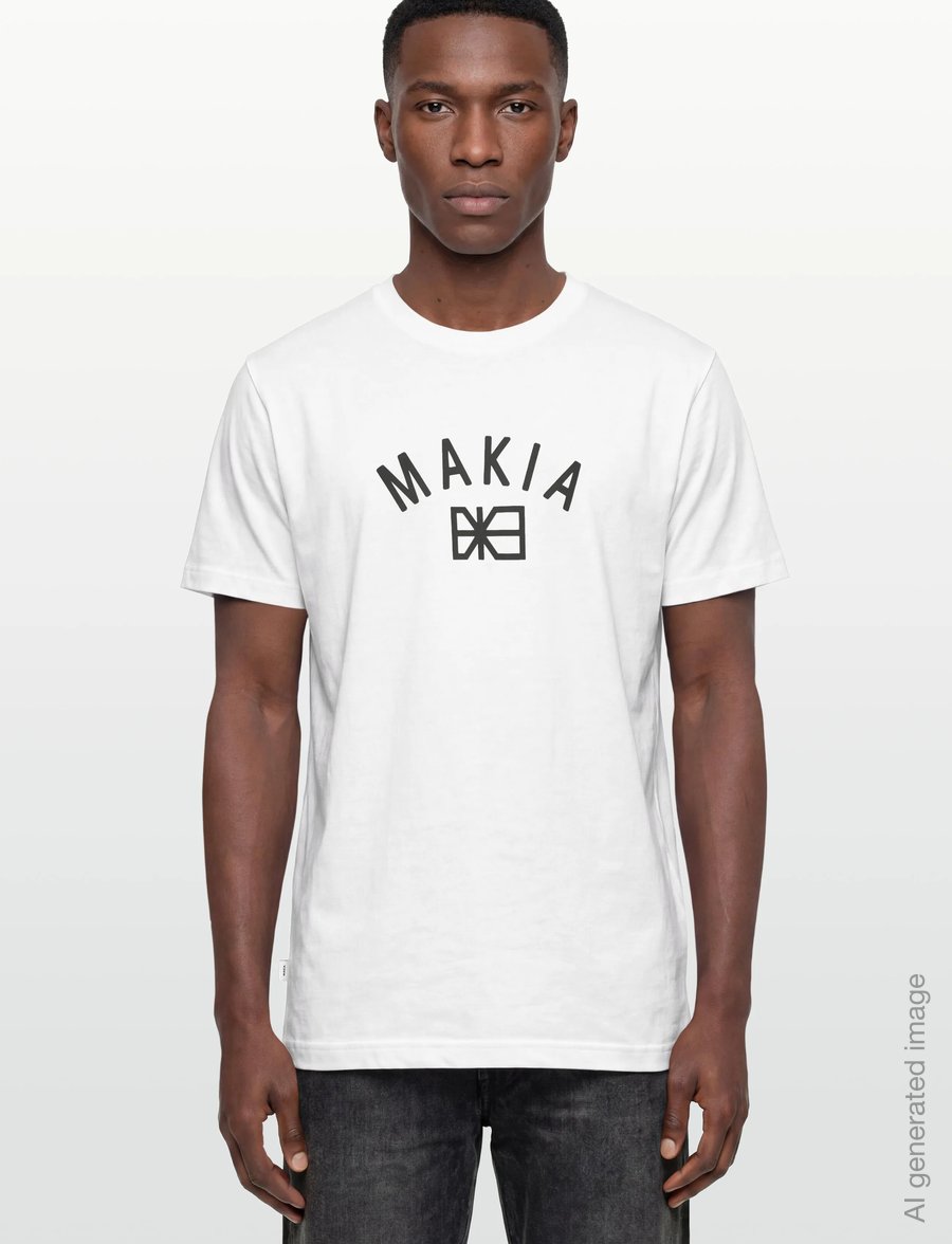 Makia - Port T-shirt - kortærmede t-shirts - white - 3