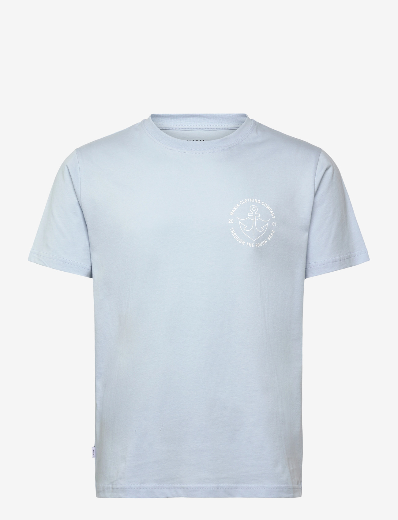 Makia - Barbless T-shirt - lühikeste varrukatega t-särgid - sky blue - 0