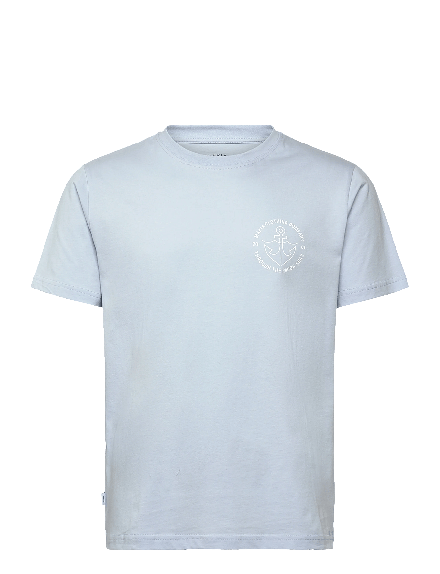 Makia - Barbless T-shirt - kortærmede t-shirts - sky blue - 1