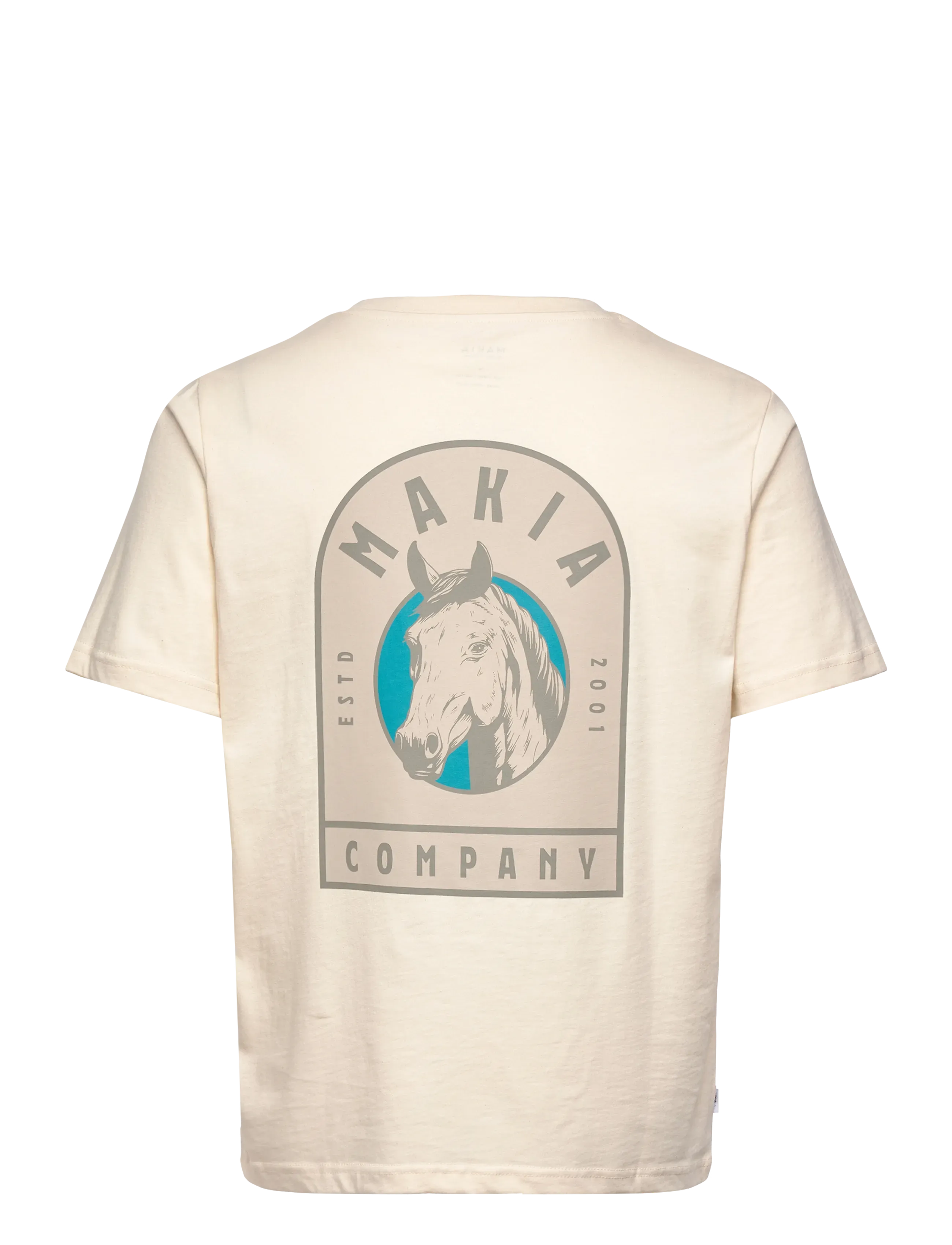Makia - Finskt T-shirt - t-shirts à manches courtes - natural white - 1