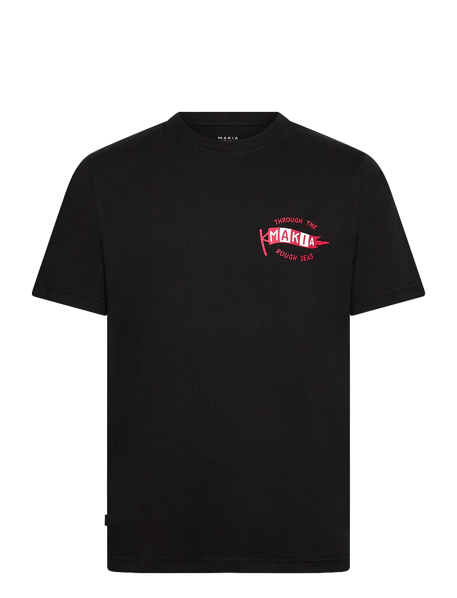 Makia - Cone T-shirt - lühikeste varrukatega t-särgid - black - 0