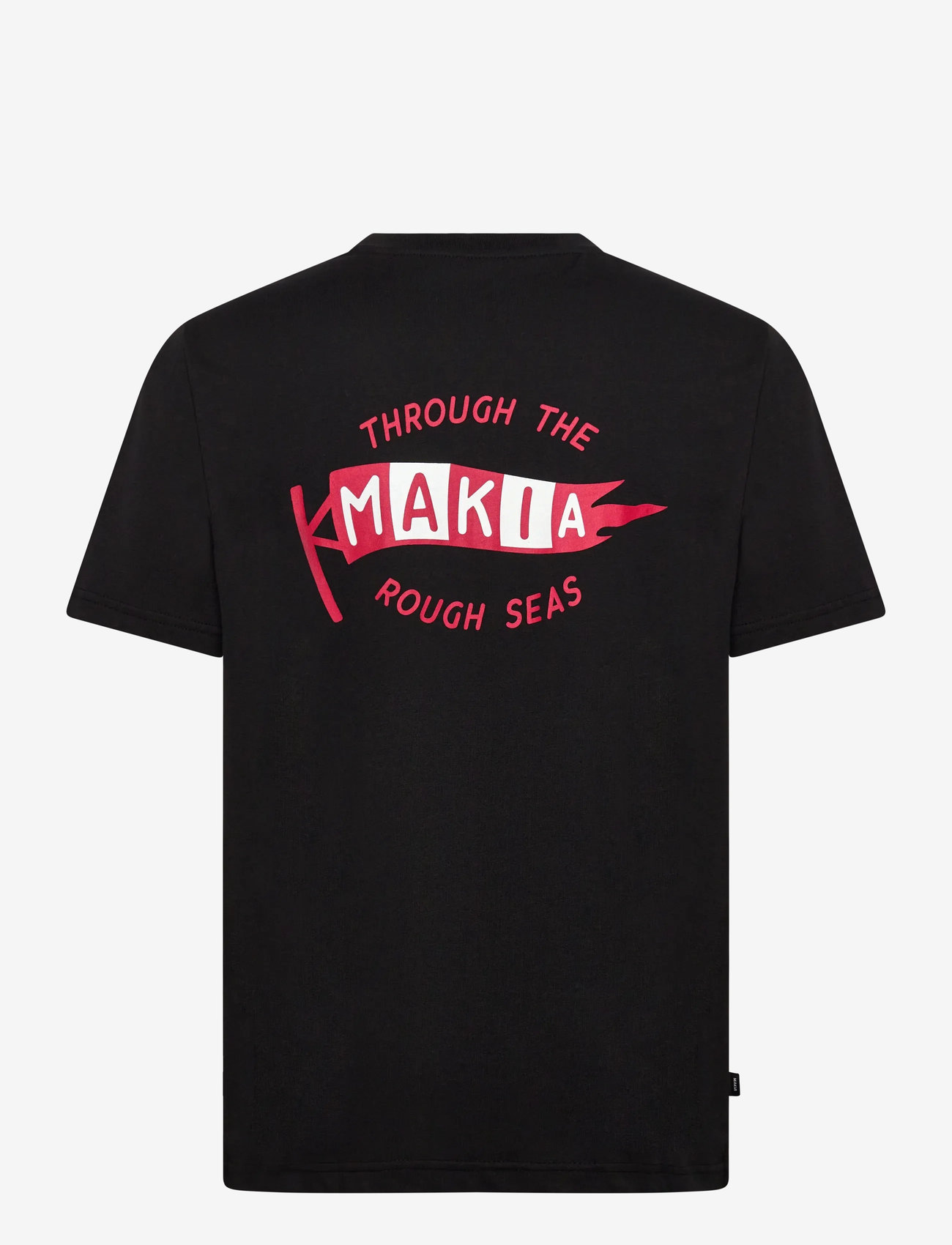 Makia - Cone T-shirt - kortärmade t-shirts - black - 1