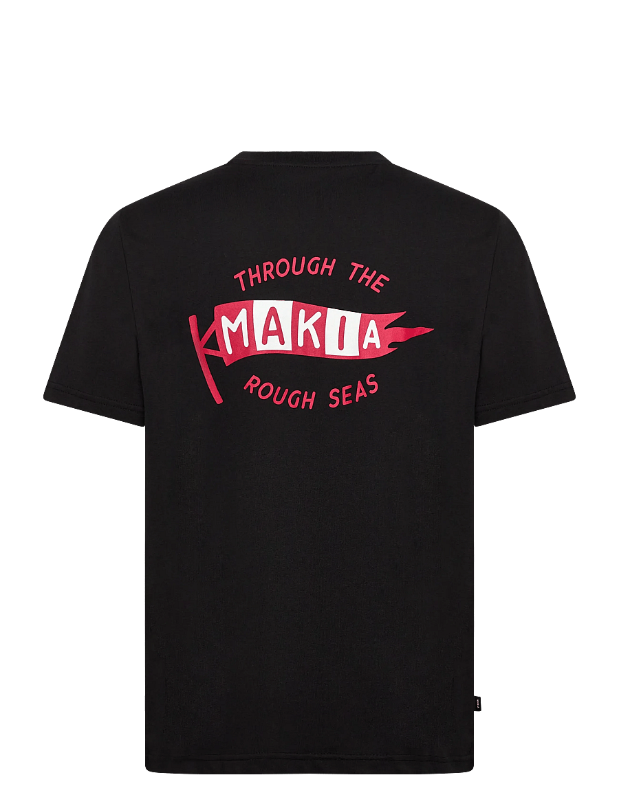 Makia - Cone T-shirt - lühikeste varrukatega t-särgid - black - 1