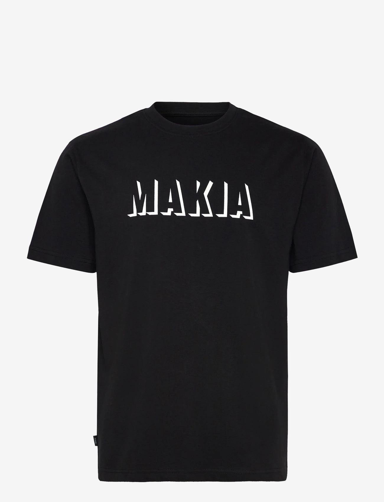 Makia - Shadow T-shirt - kortærmede t-shirts - black - 0