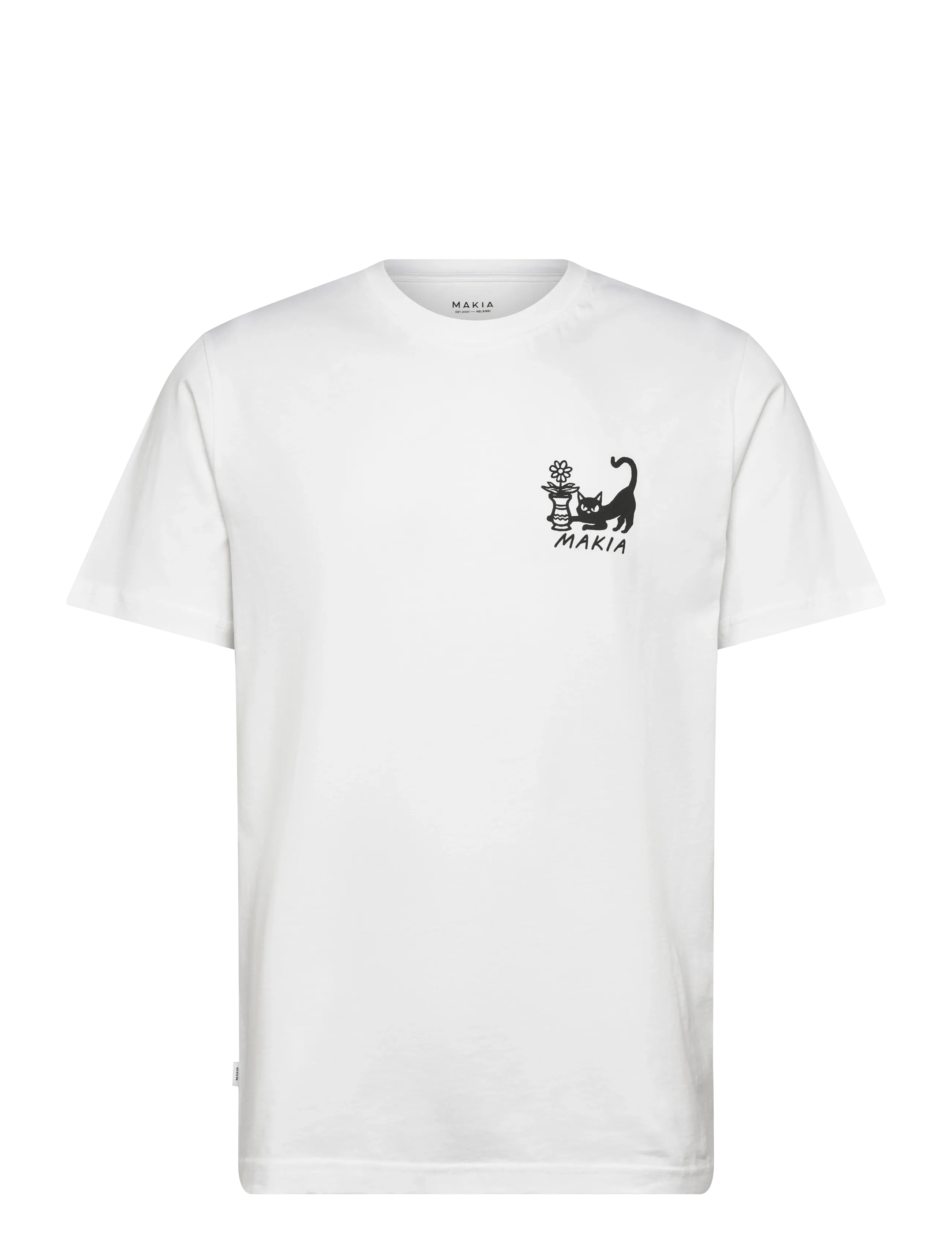 Makia Blooming T-shirt - Vaatteet - WHITE / white