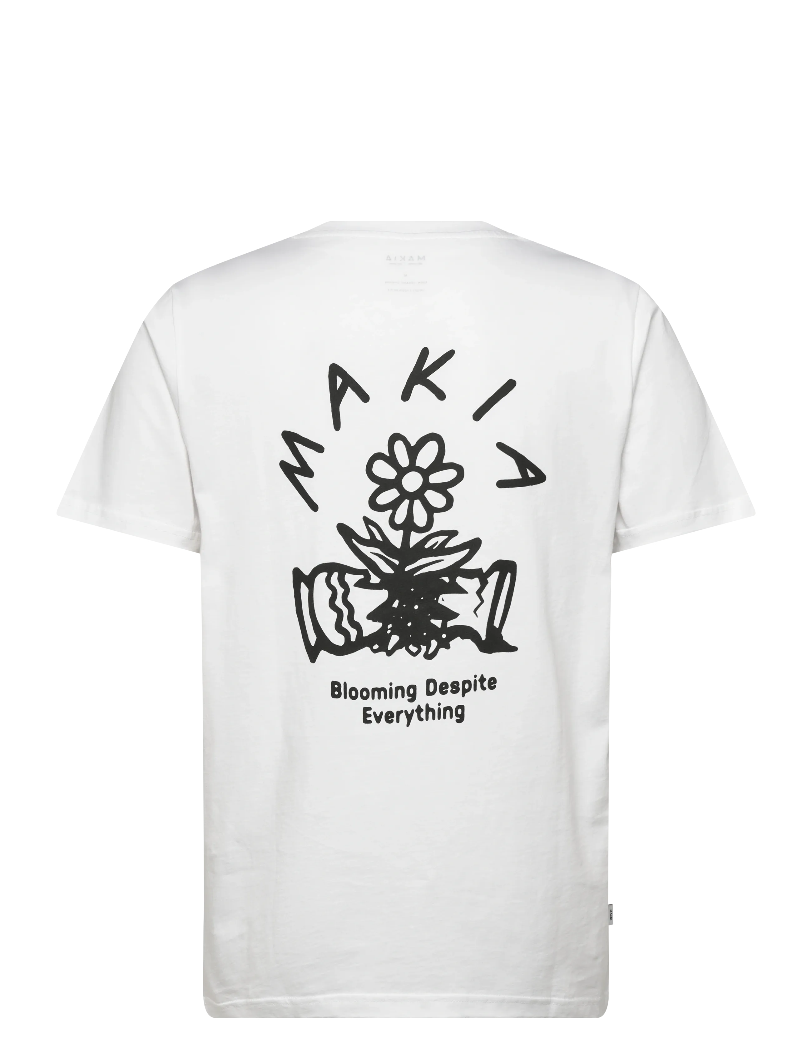Makia - Blooming T-shirt - kurzärmelig - white - 2