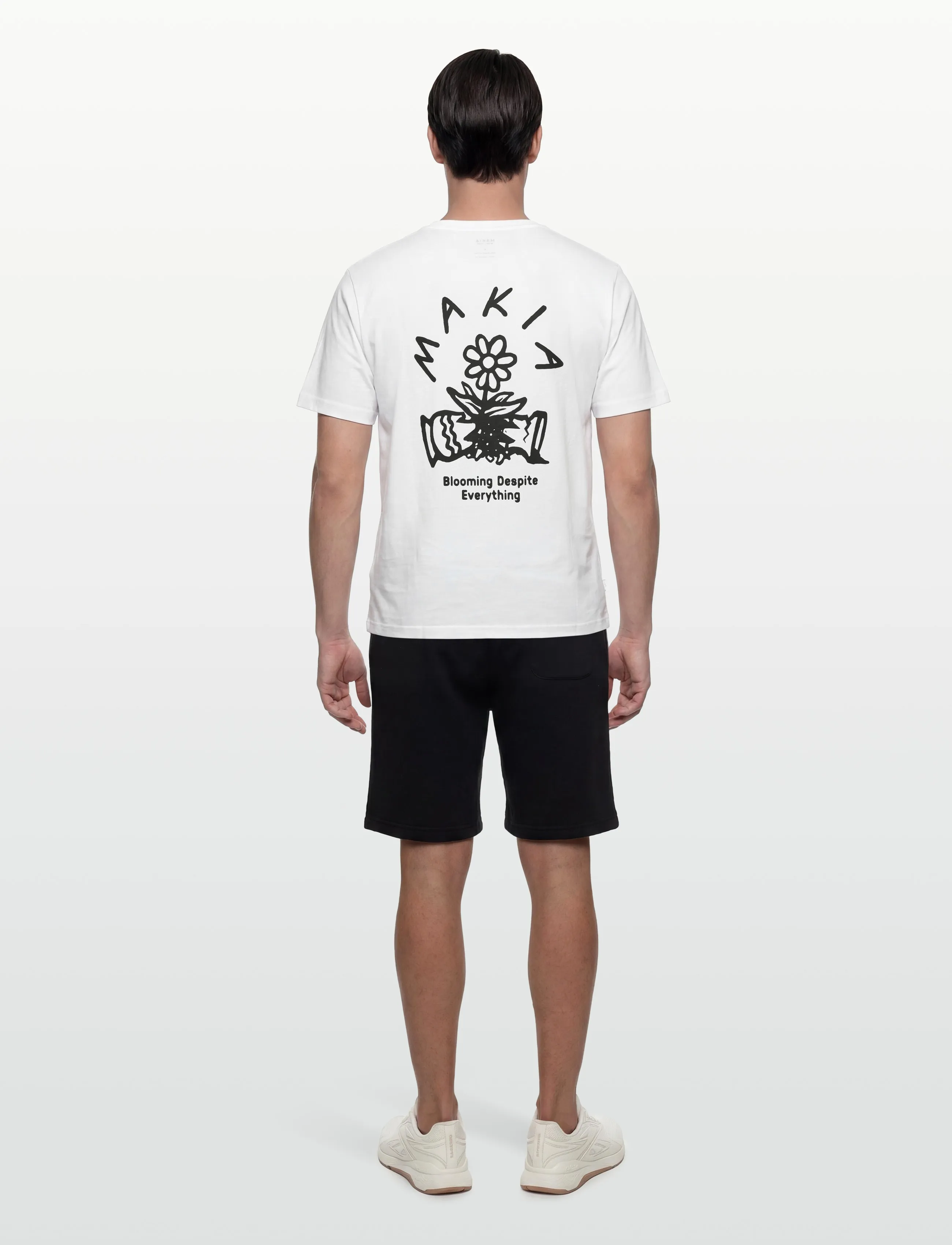 Makia - Blooming T-shirt - kurzärmelig - white - 4