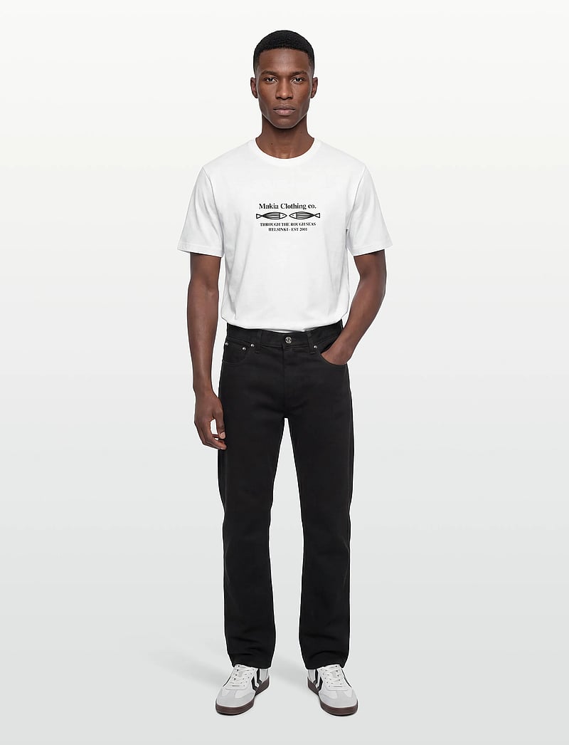 Makia - Fiskari T-Shirt - kurzärmelig - white - 0