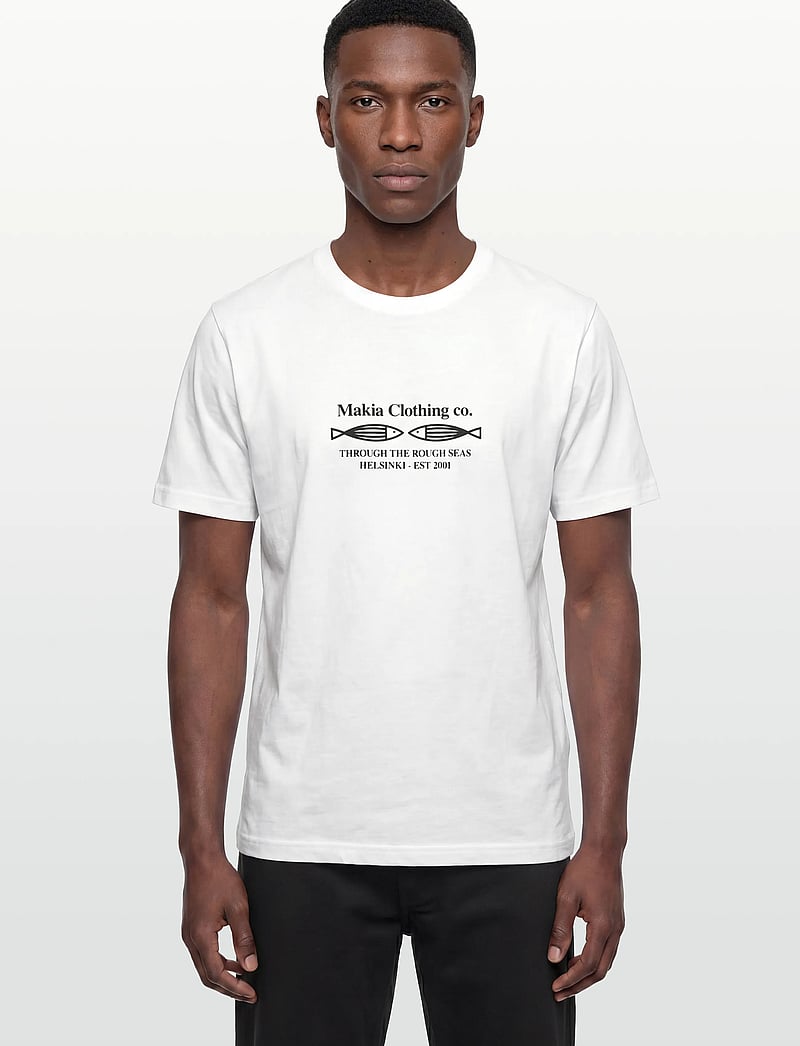 Makia - Fiskari T-Shirt - kurzärmelig - white - 3