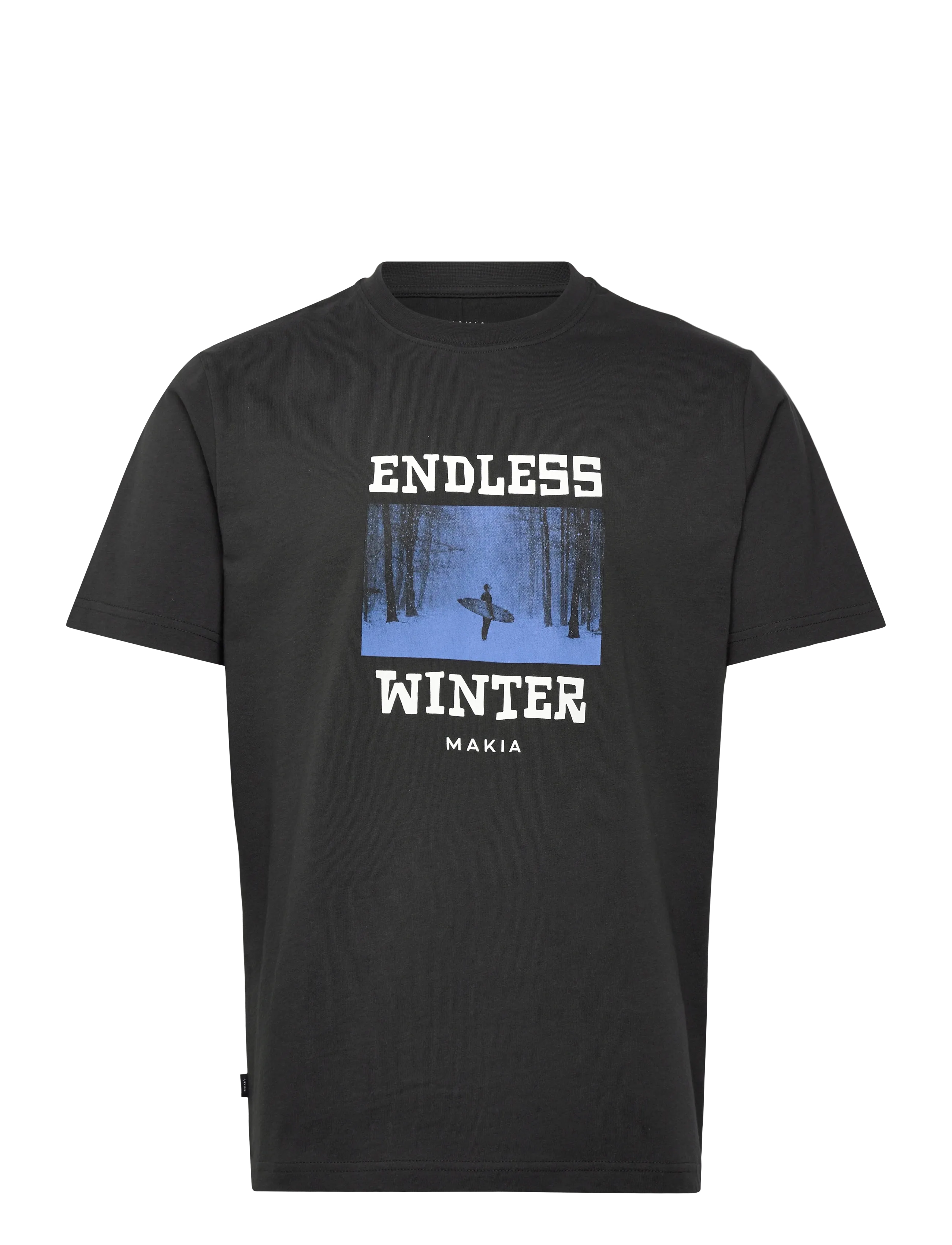 Makia Endless T-shirt - Riided - CARBON BLACK / black