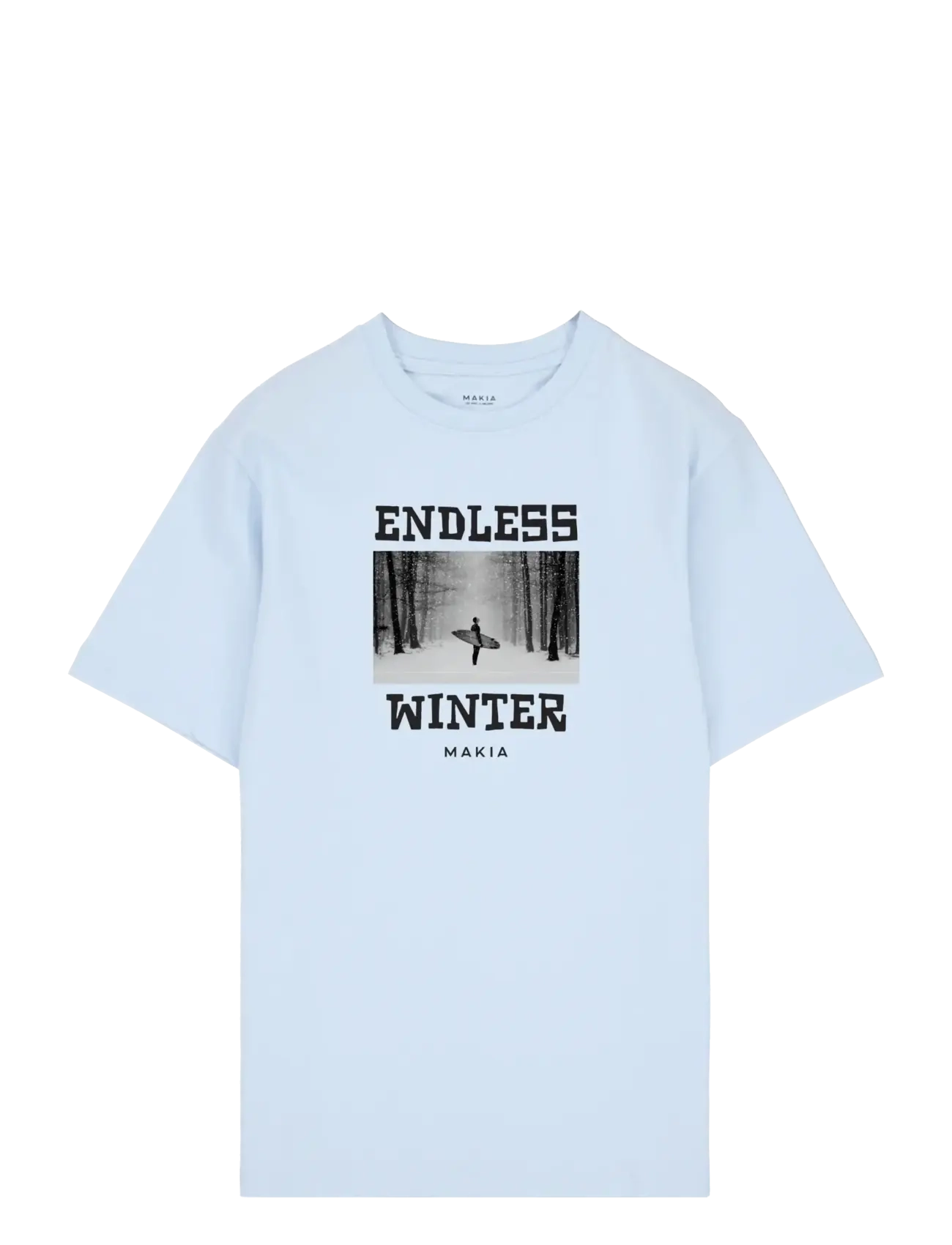 Makia Endless T-shirt - Makia - SKY BLUE / blue