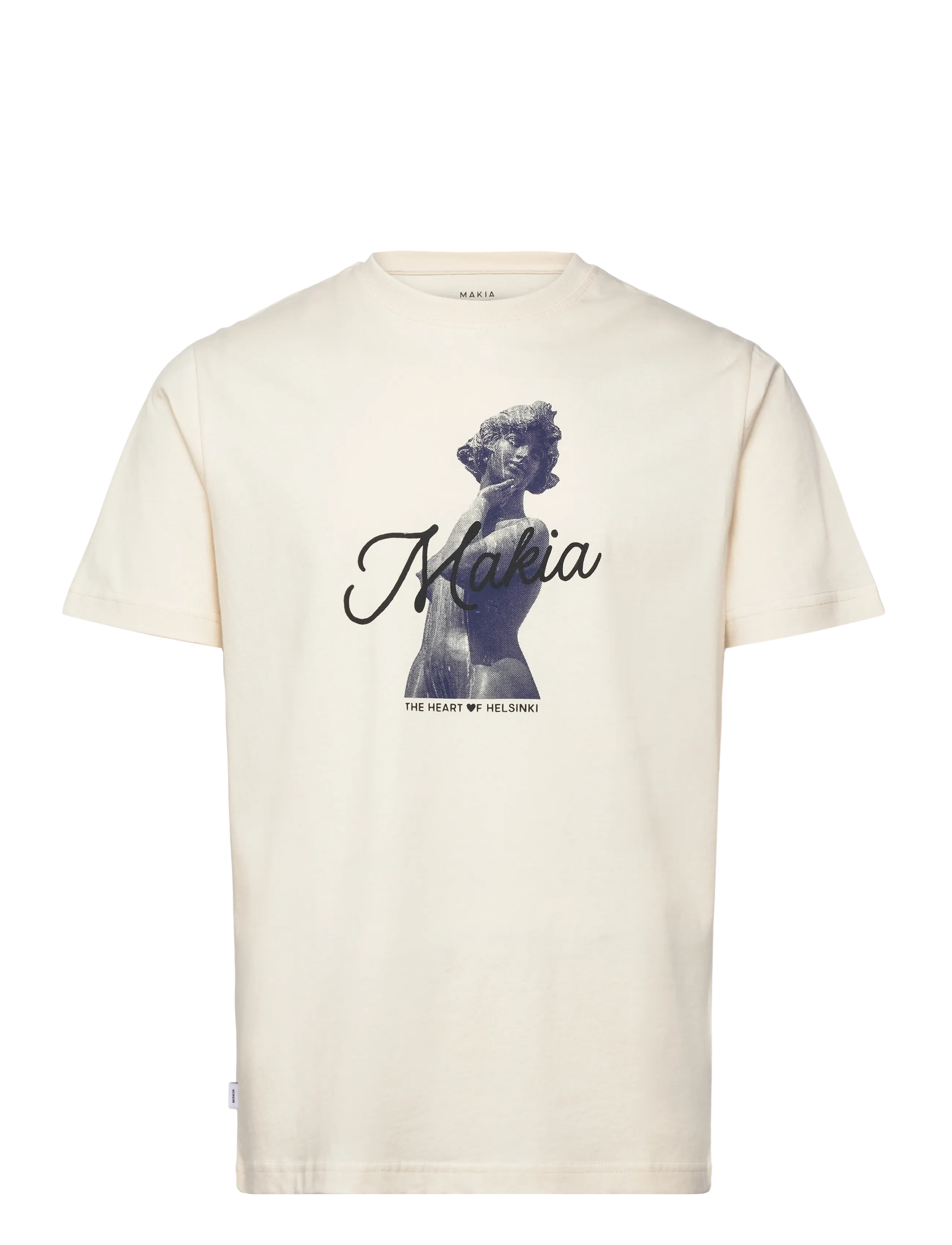MAKIA Havis T-Shirt Cream - S - Herren
