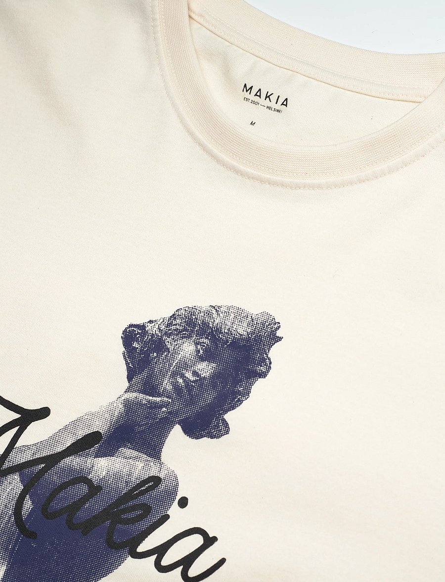 Makia - Havis T-shirt - lühikeste varrukatega t-särgid - natural white - 3