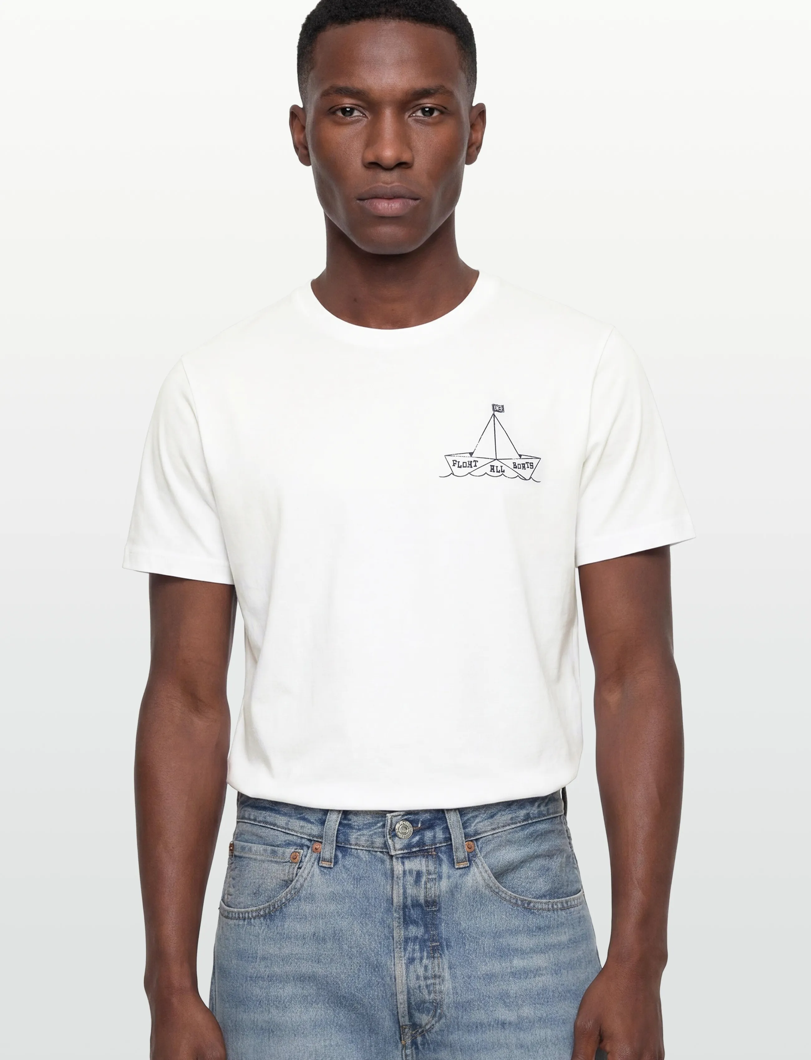 Makia - Float T-shirt - kortärmade t-shirts - white - 3