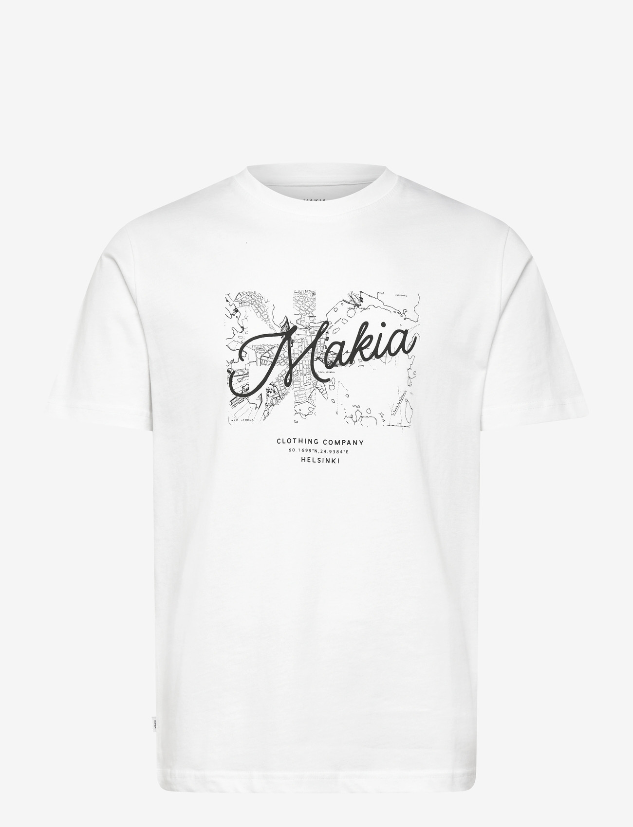 Makia - Past t-shirt - kurzärmelig - white - 1