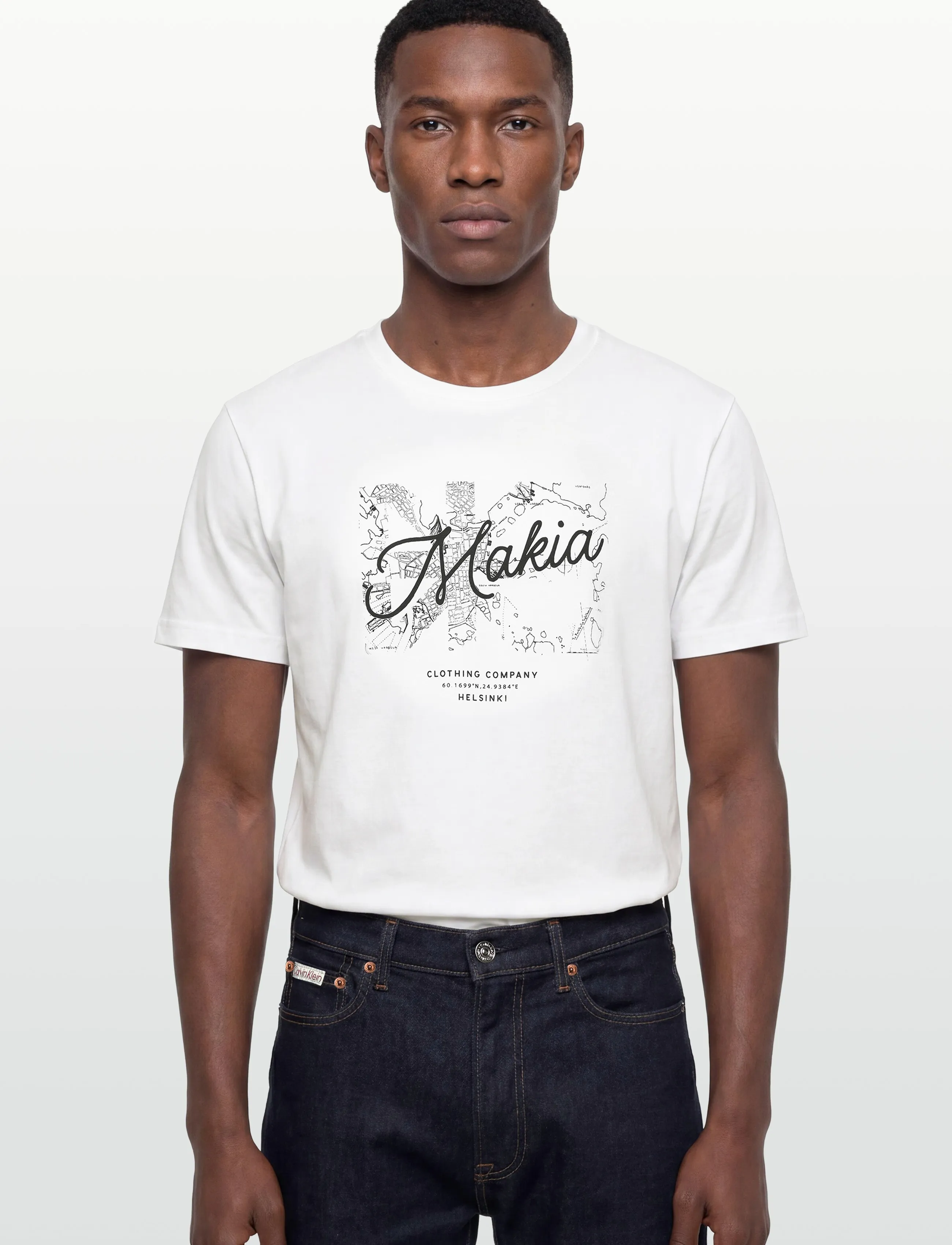 Makia - Past t-shirt - kurzärmelig - white - 3