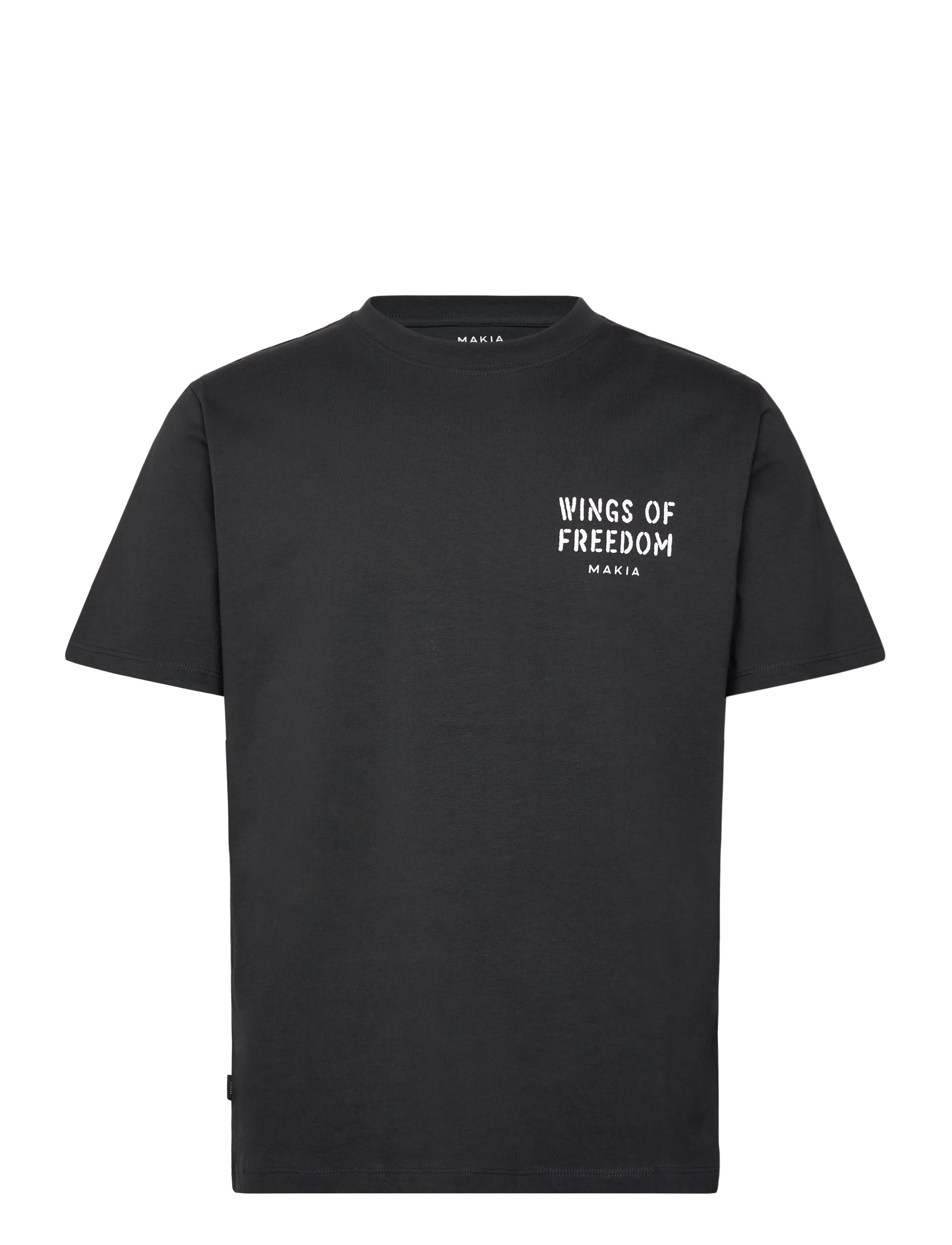 Makia Wings t-shirt - T-shirts - CARBON BLACK / black