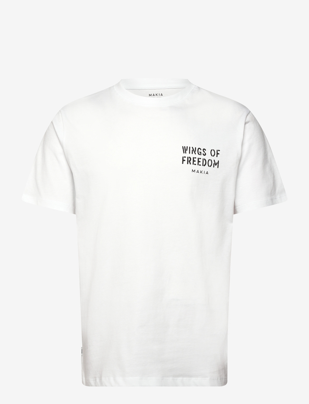 Makia - Wings t-shirt - kurzärmelig - white - 0