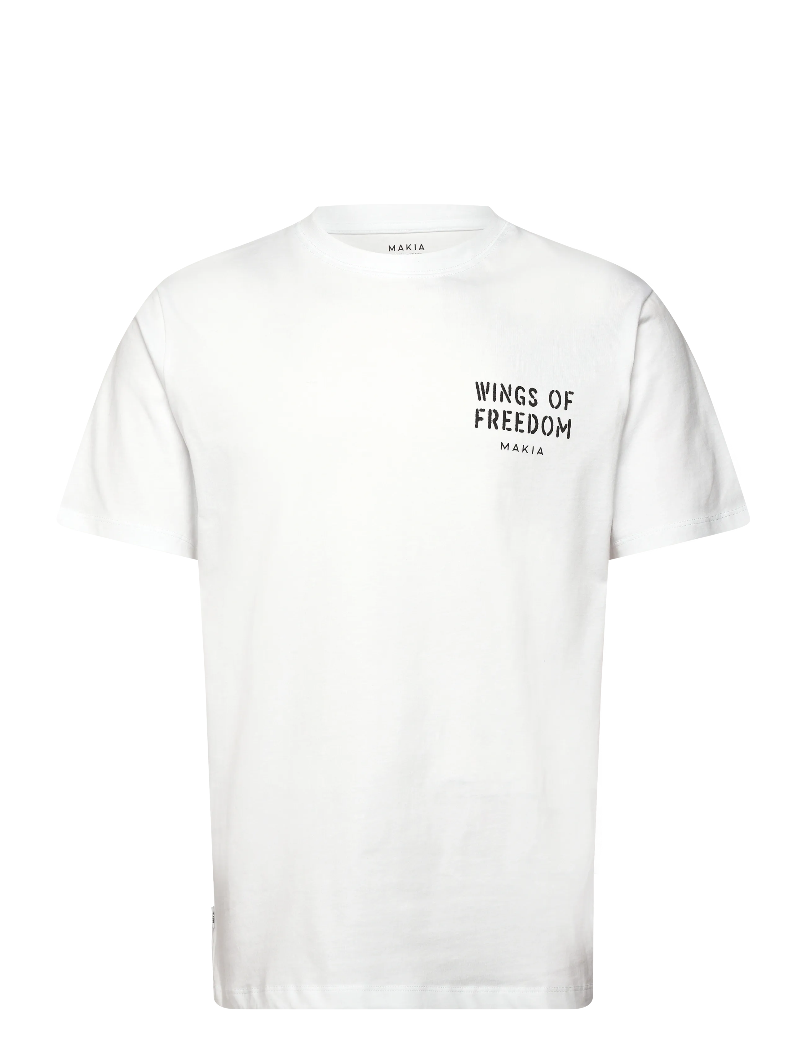 Makia Wings t-shirt - Makia - WHITE / white
