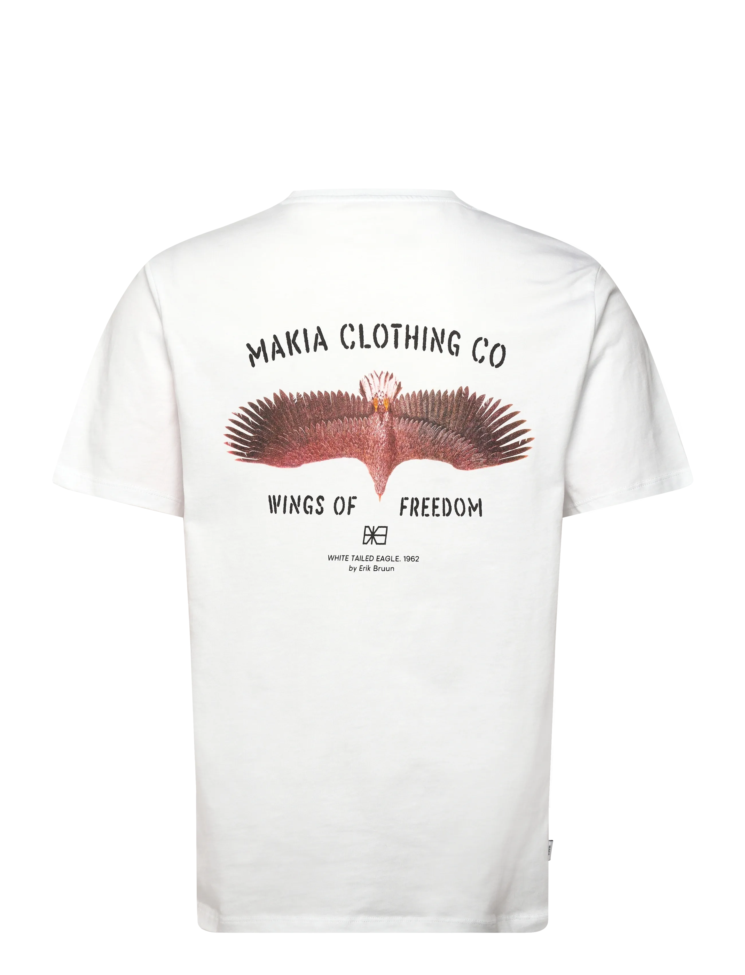 Makia - Wings t-shirt - laveste priser - white - 2