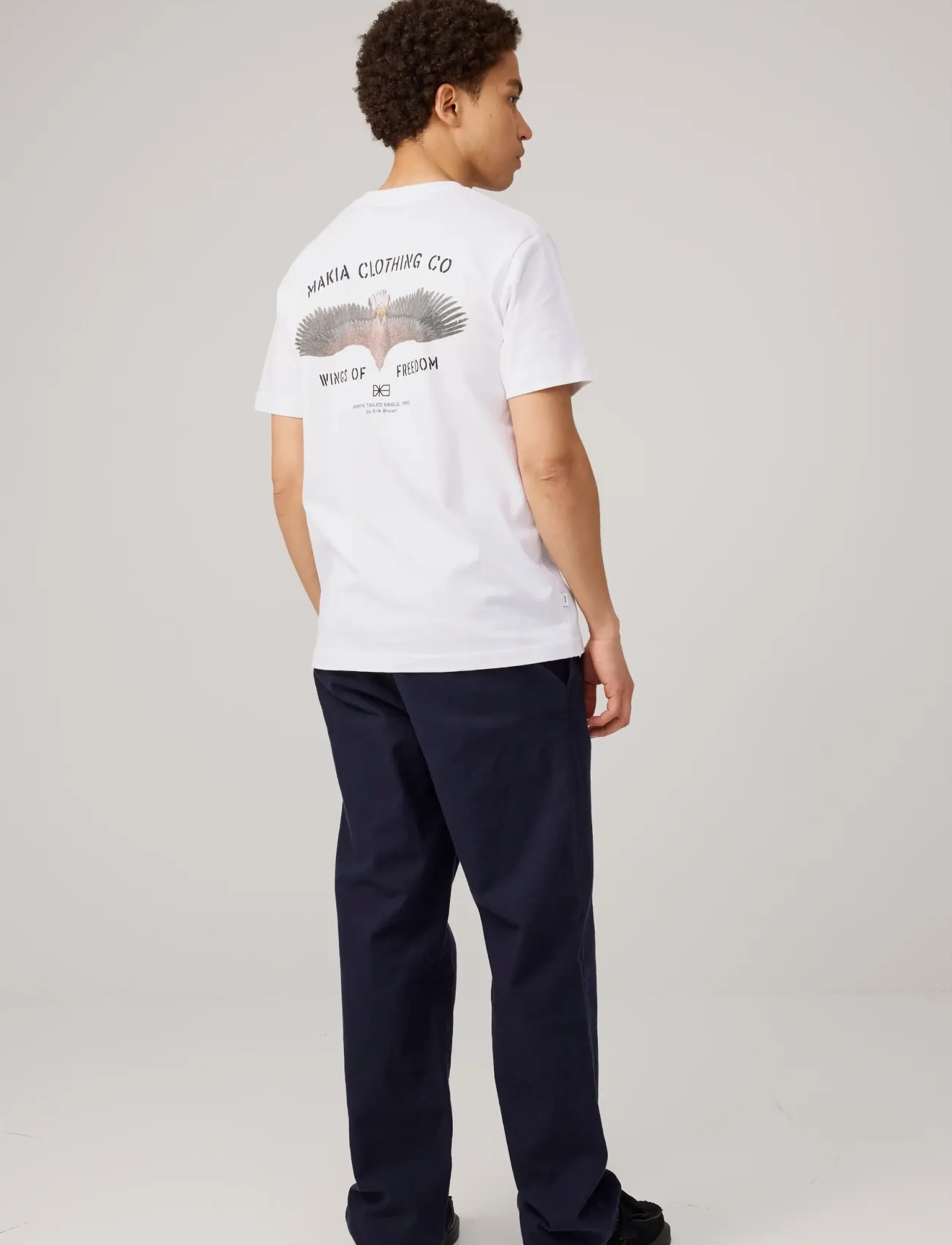 Makia - Wings t-shirt - laveste priser - white - 3