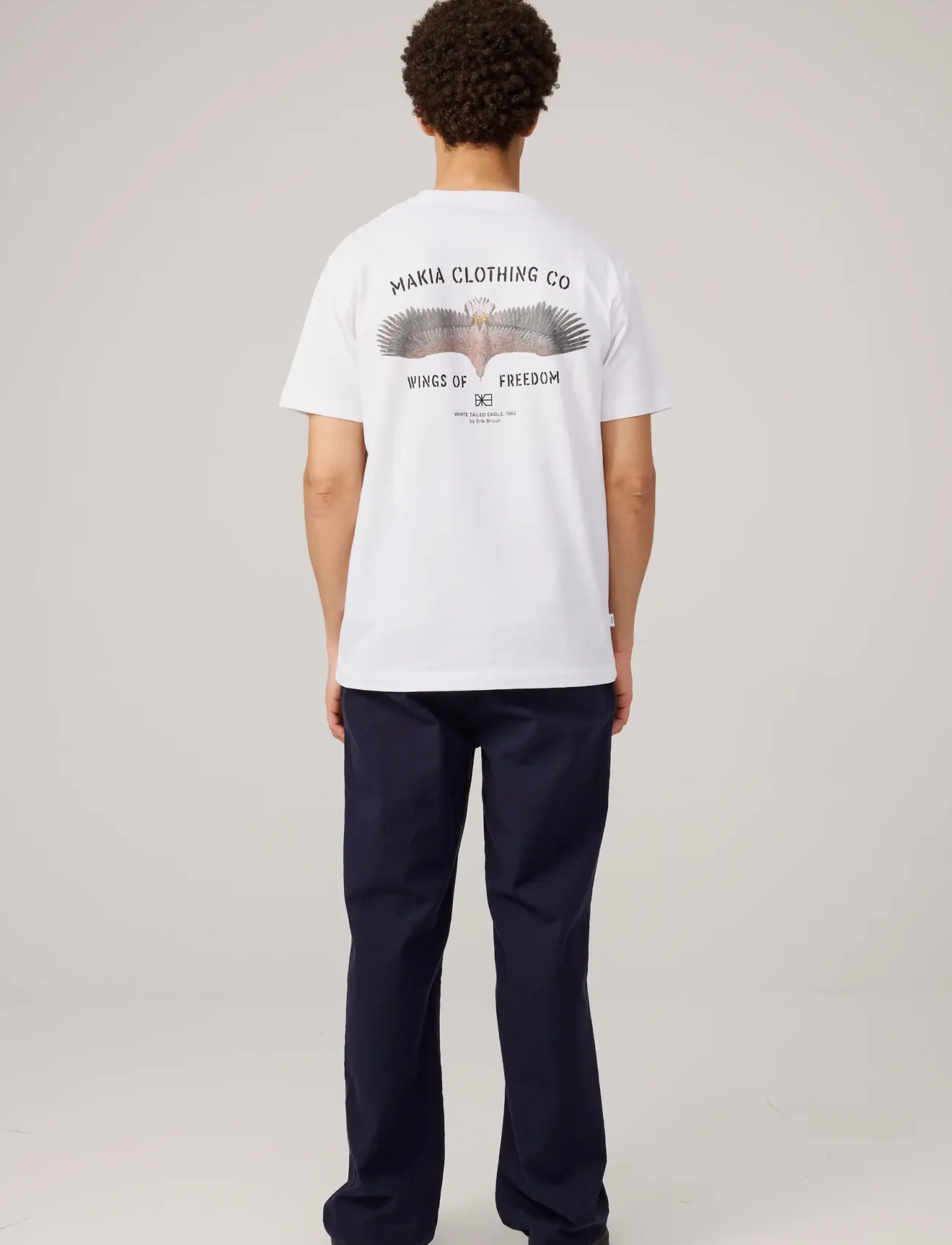 Makia - Wings t-shirt - laveste priser - white - 4