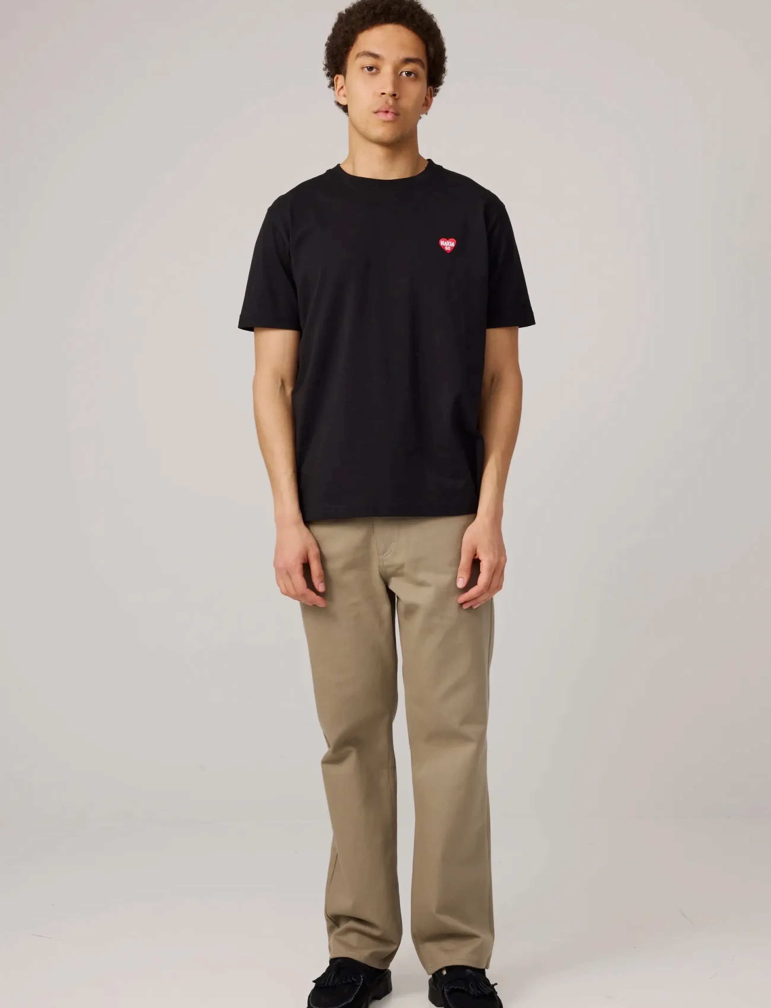 Makia Heart T-shirt - Kollektsioonid - BLACK / black