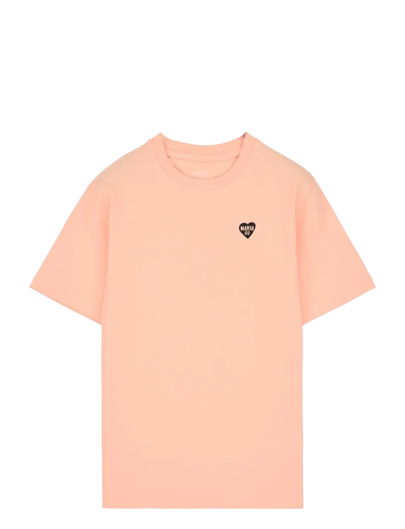 Makia Heart T-shirt - T-shirts - PEACH / beige