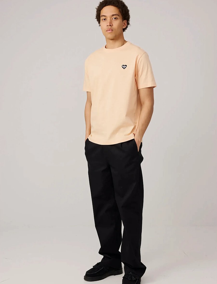 Makia - Heart T-shirt - kortærmede t-shirts - peach - 2