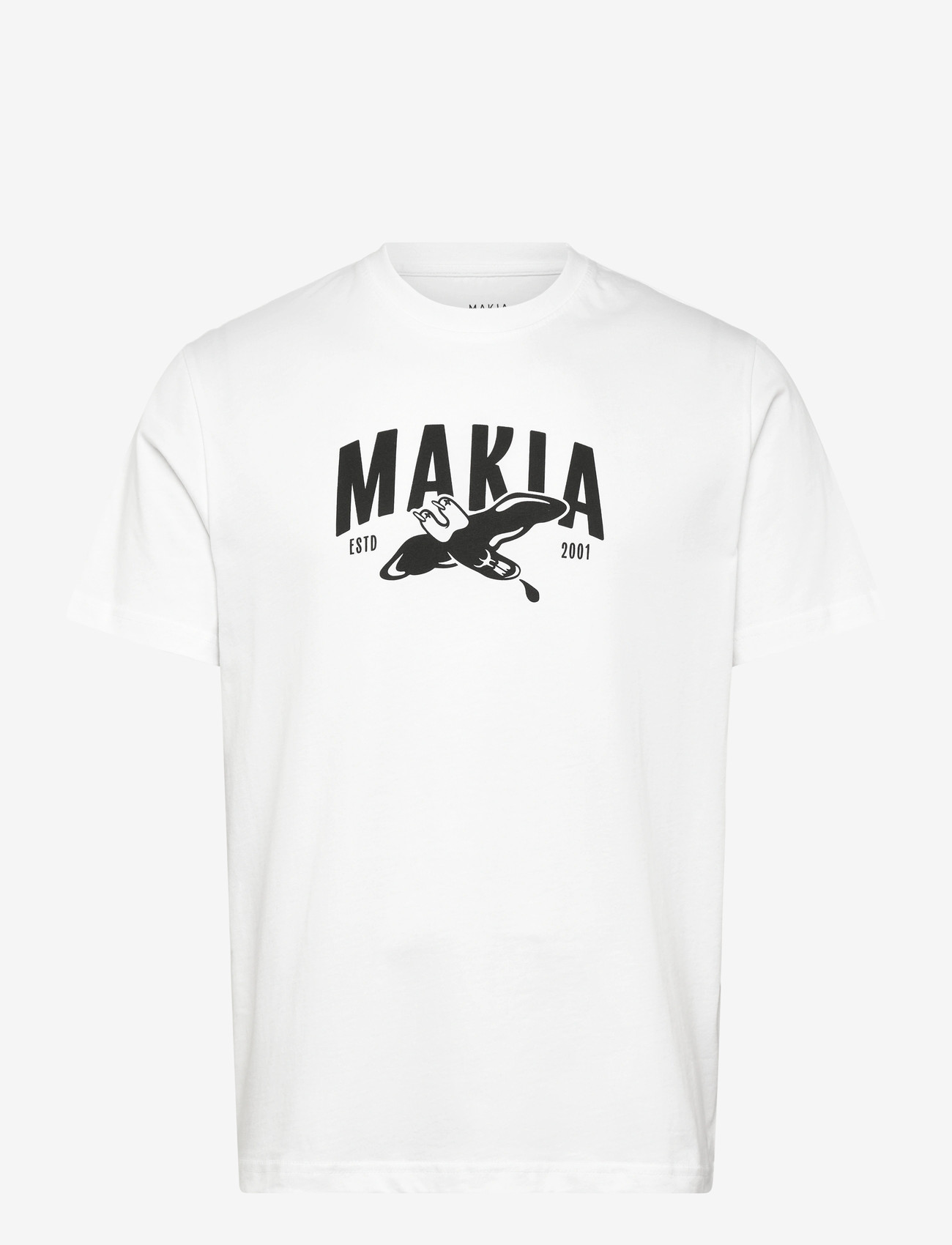 Makia - Bomber t-shirt - white - 0
