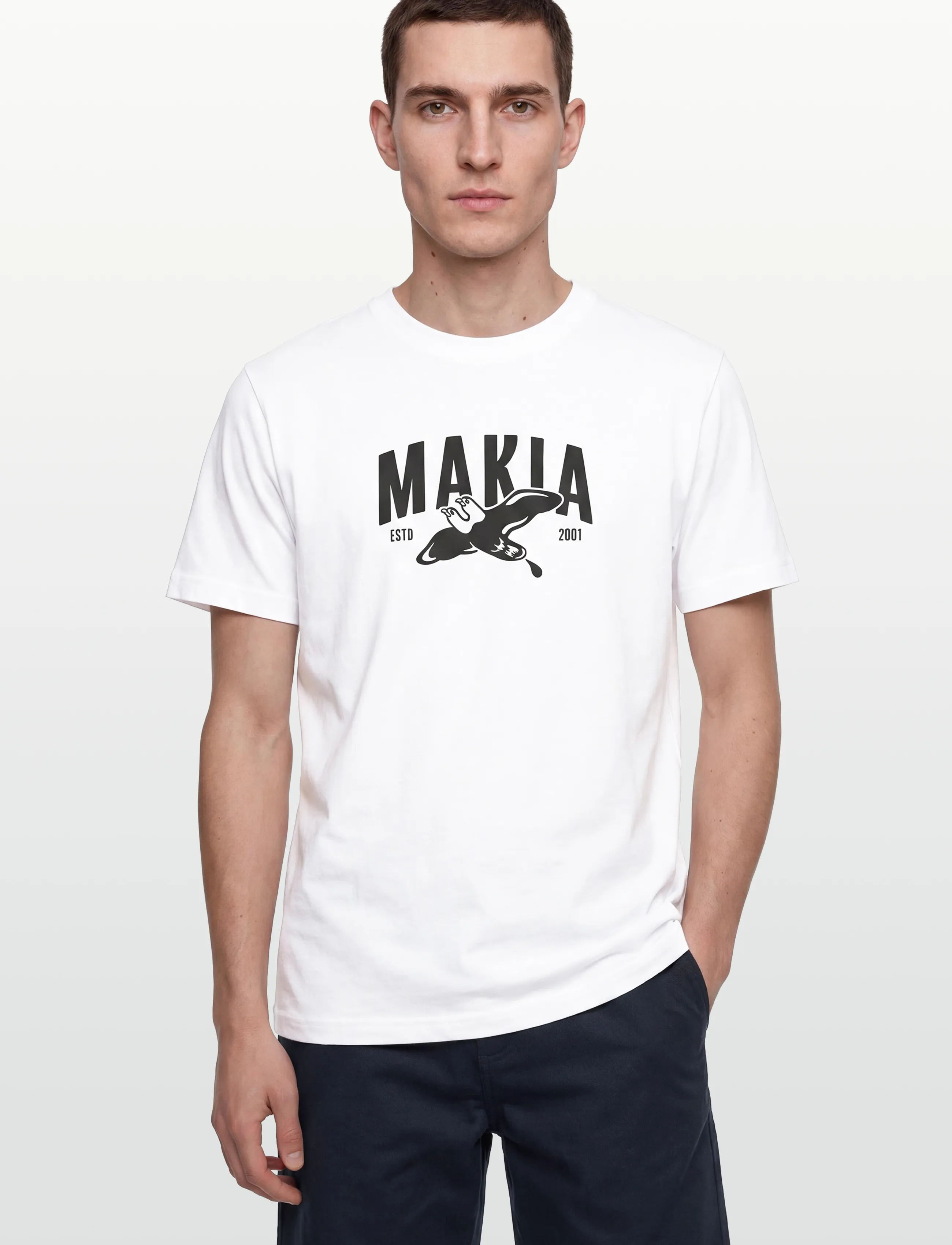 Makia - Bomber t-shirt - kortärmade t-shirts - white - 3