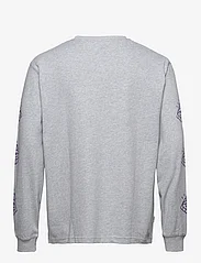 Makia - Vision Long Sleeve - långärmade t-shirts - light grey - 1