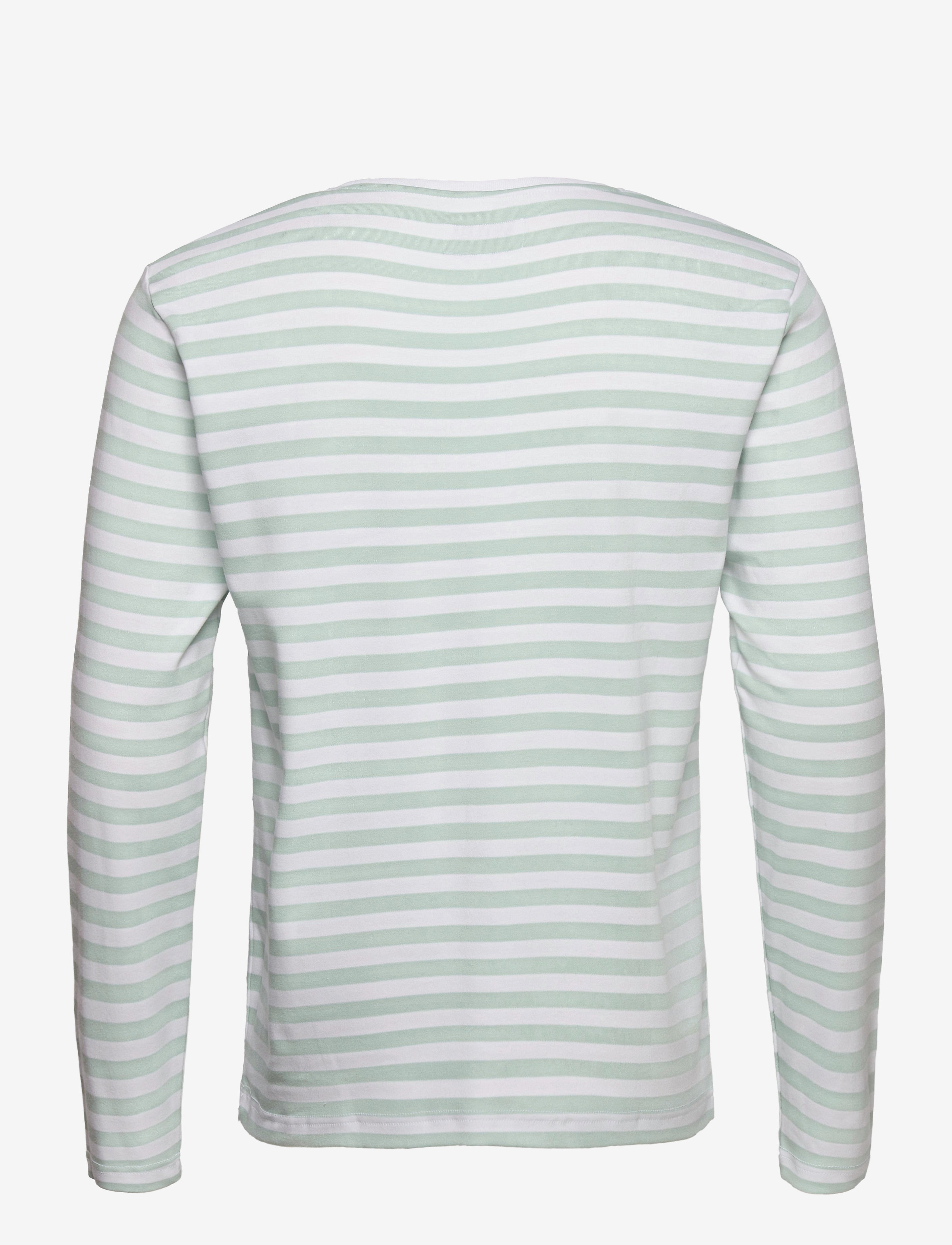 Makia - Verkstad Long Sleeve - mint-white - 1