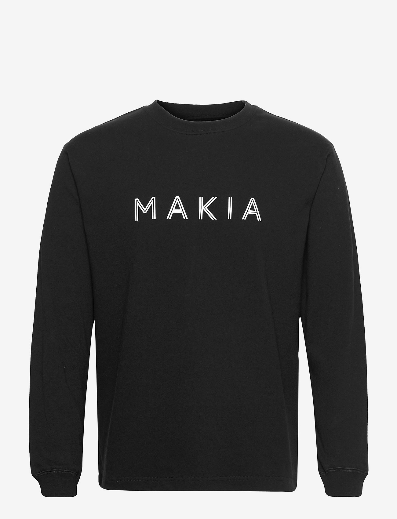Makia - Oksa Long Sleeve - pikkade varrukatega t-särgid - black - 0