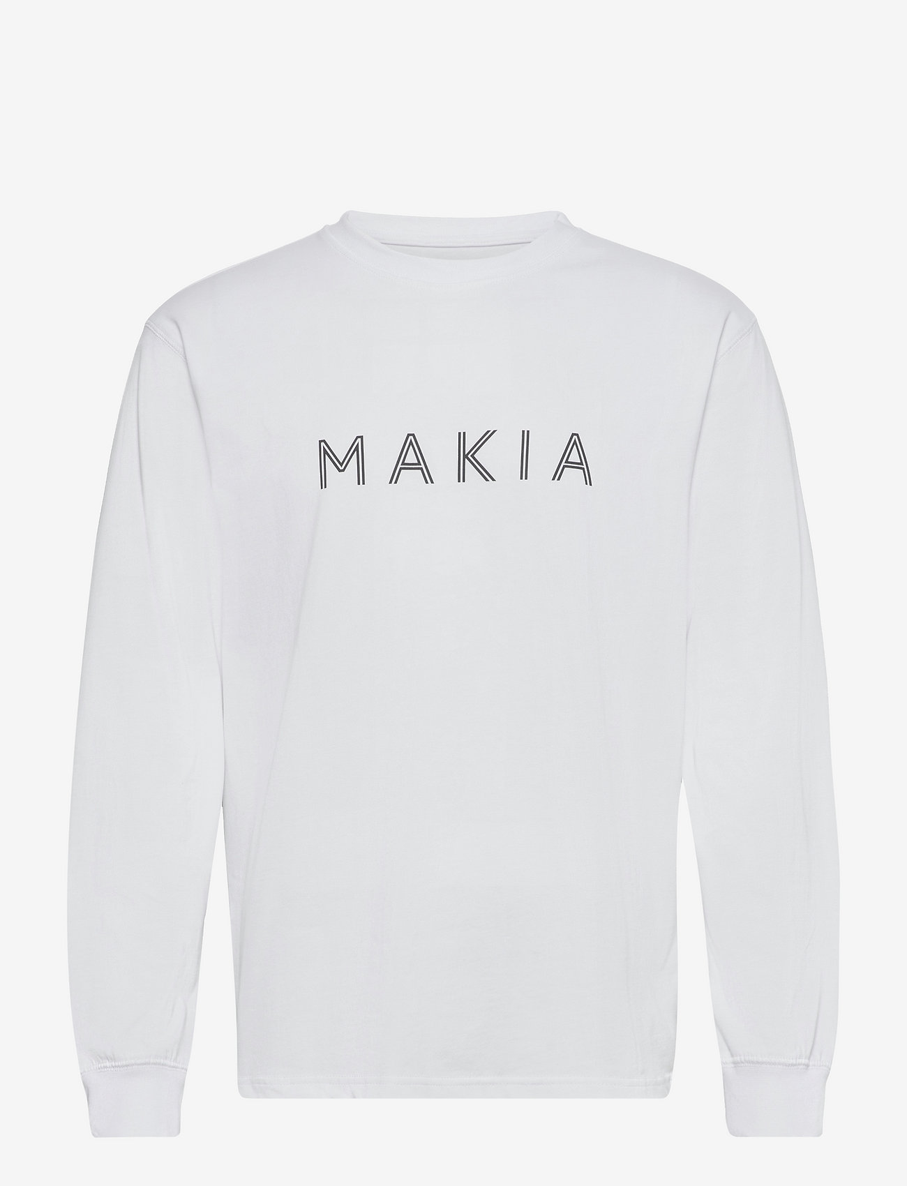 Makia - Oksa Long Sleeve - langærmede t-shirts - white - 0