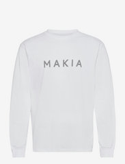 Makia - Oksa Long Sleeve - pikkade varrukatega t-särgid - white - 0